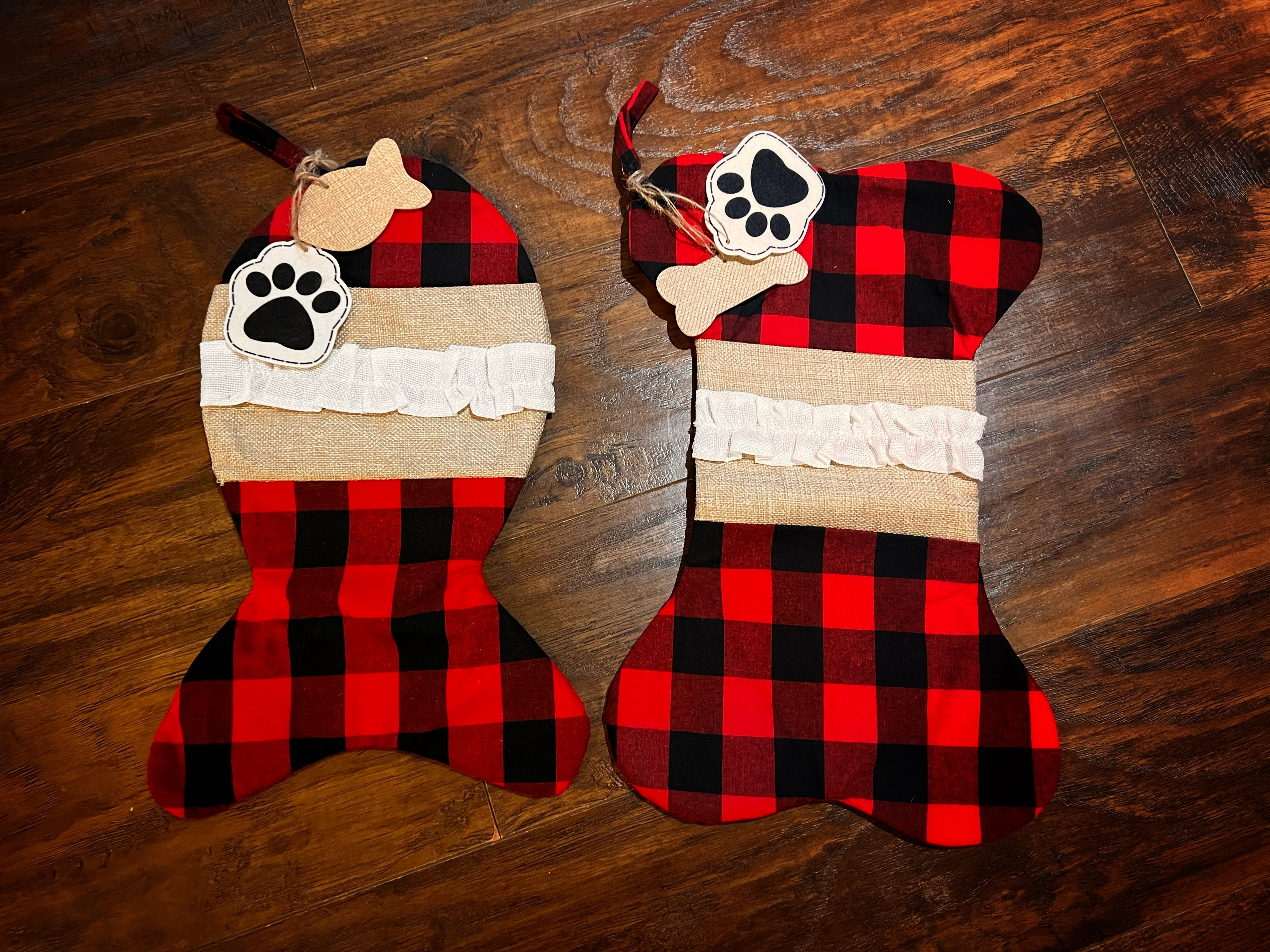 Bas de Noël animaux