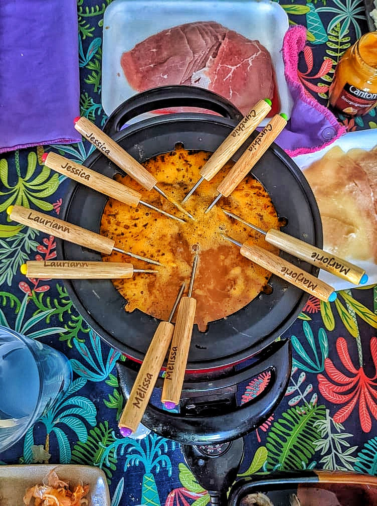Fondue forks