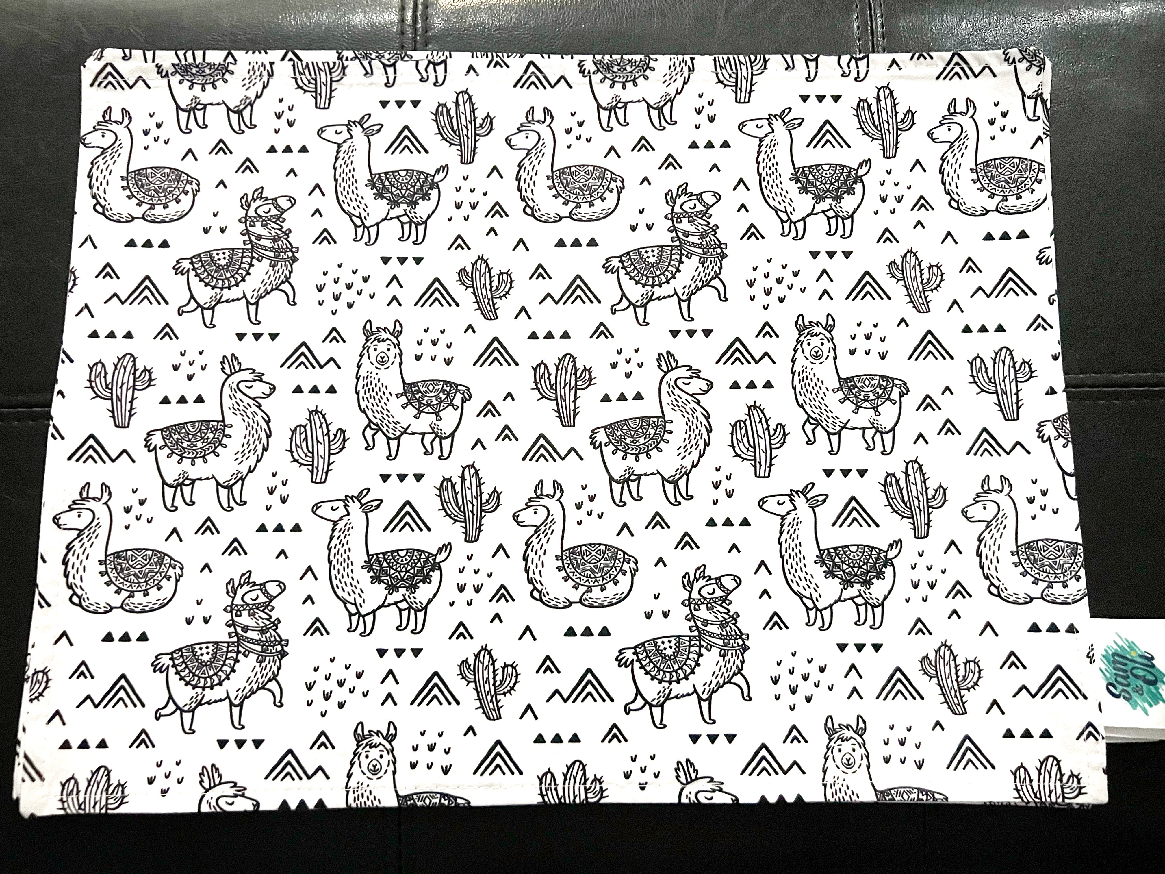 Napperons à colorier lavable