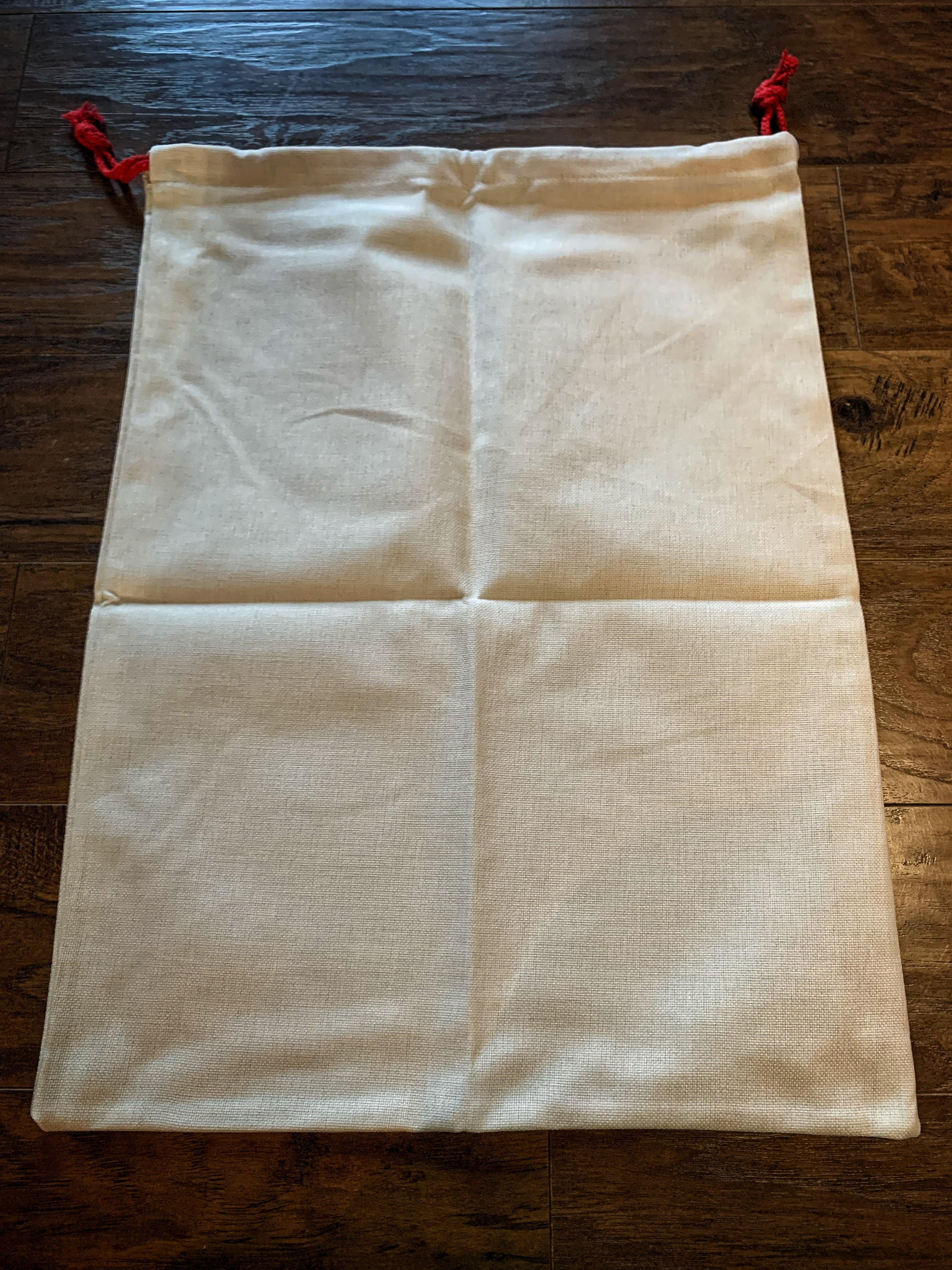 Sac de noël personnalisé