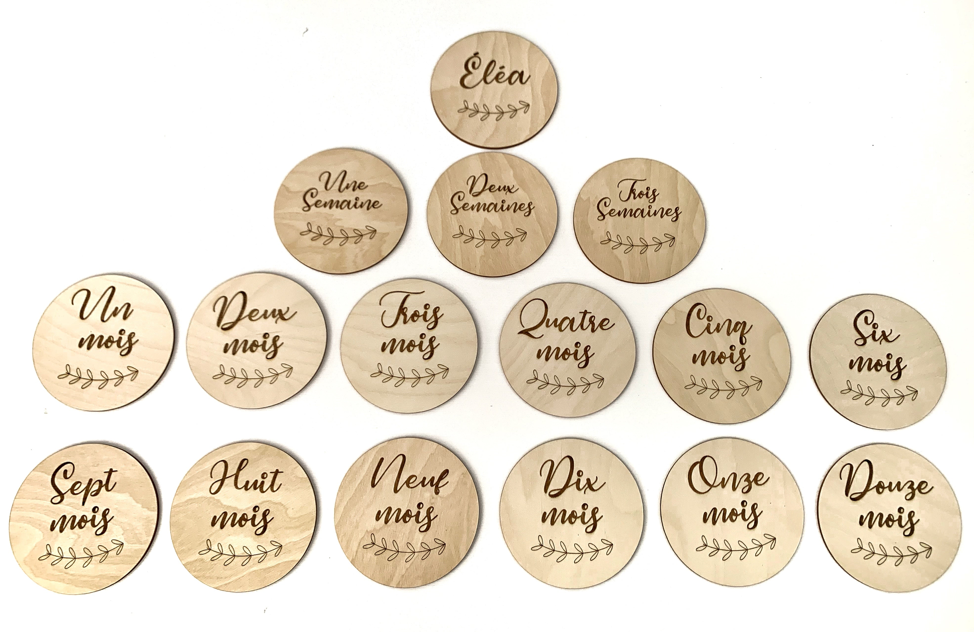 Pastille nom personnalisée