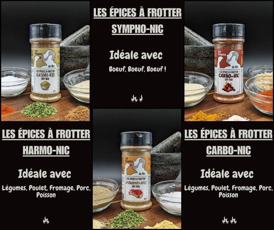 LES ÉPICES À FROTTER SYMPHO-NIC dry rub