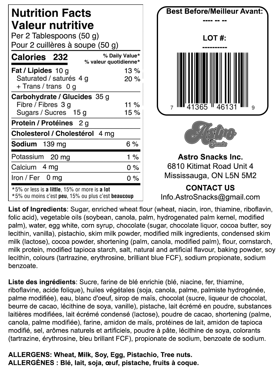 Crave Cups - Coupes Dessert Chocolat Pistache de Dubaï