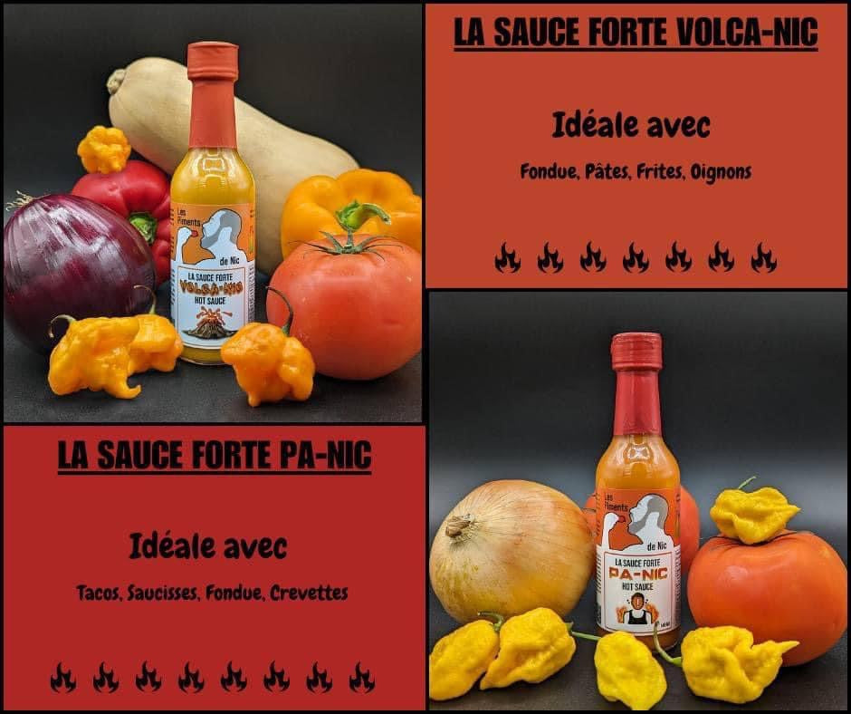 LA SAUCE FORTE VOLCA-NIC