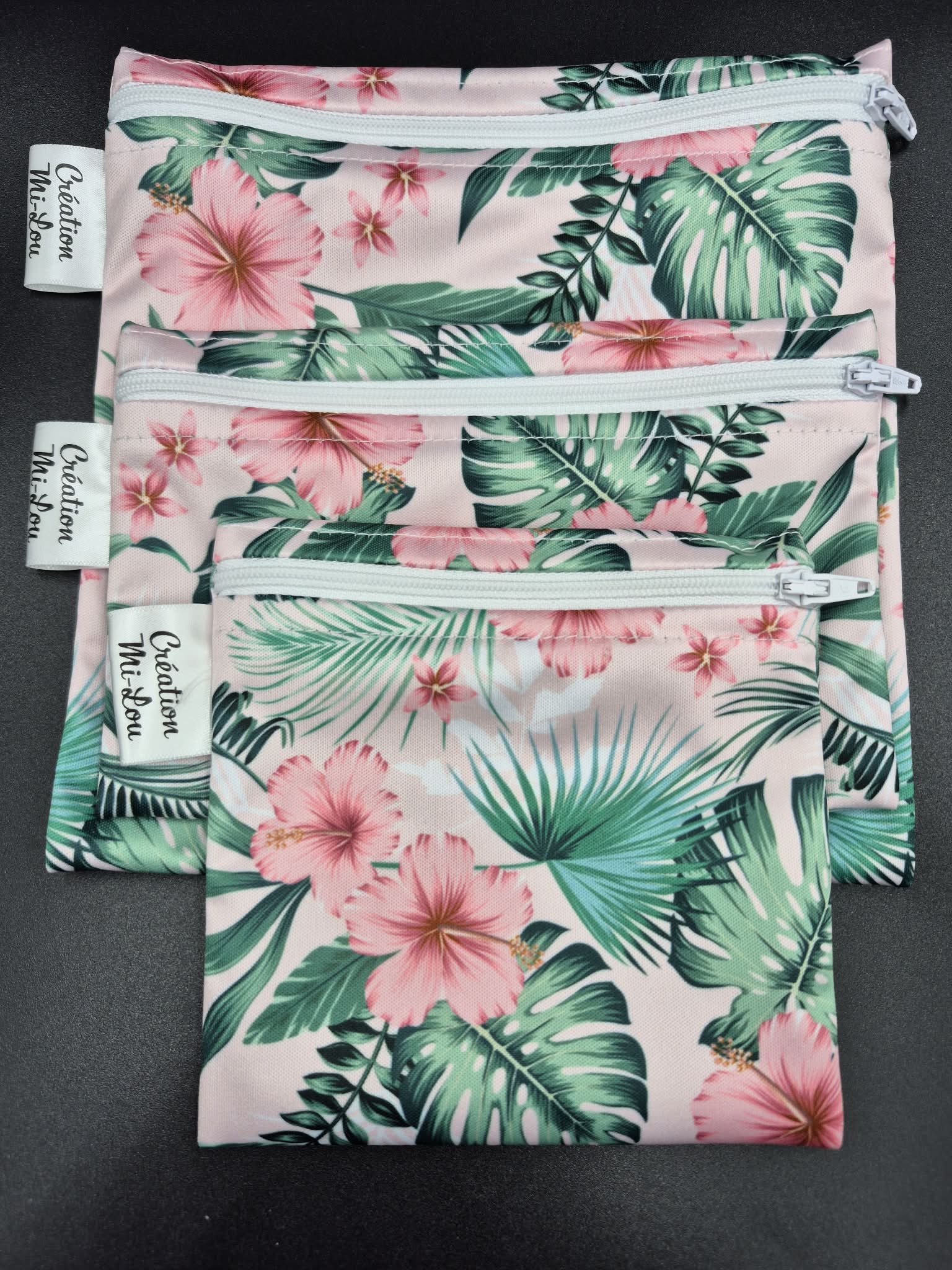 Sac à collation monstera