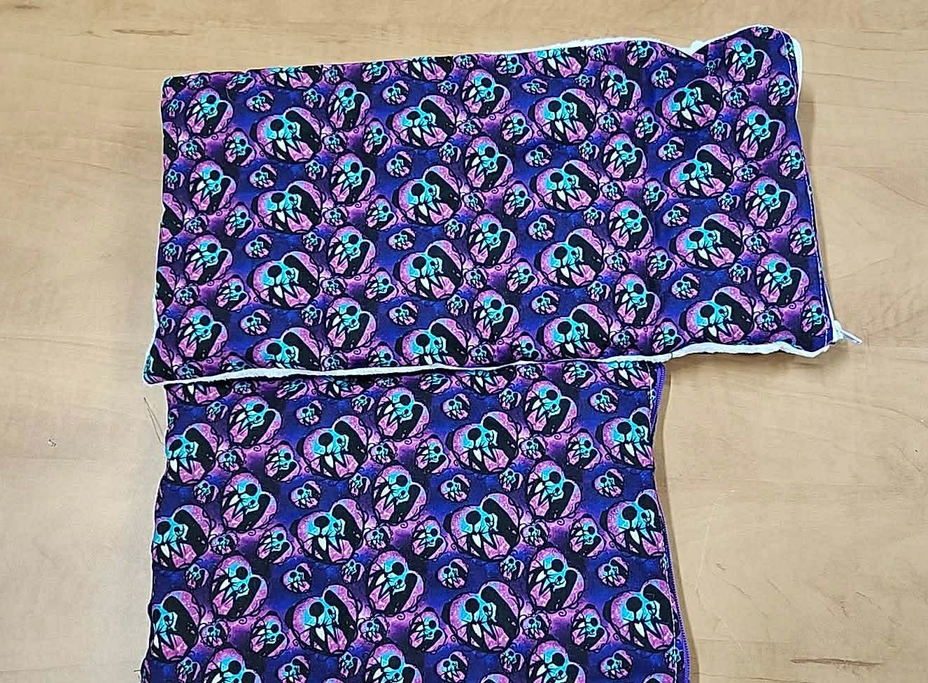 Sac chauffant personnage squelette