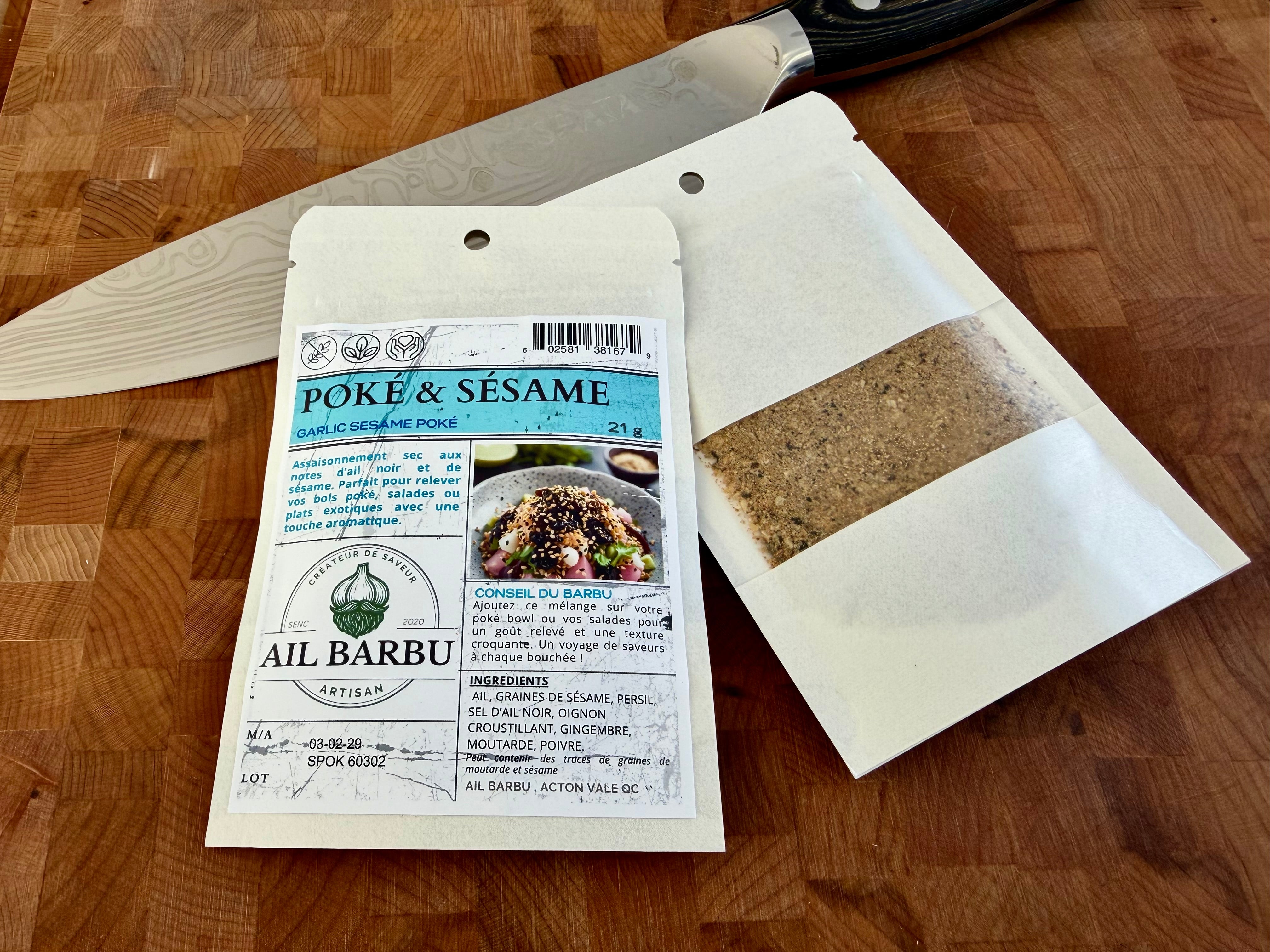 Épices poké & sésame