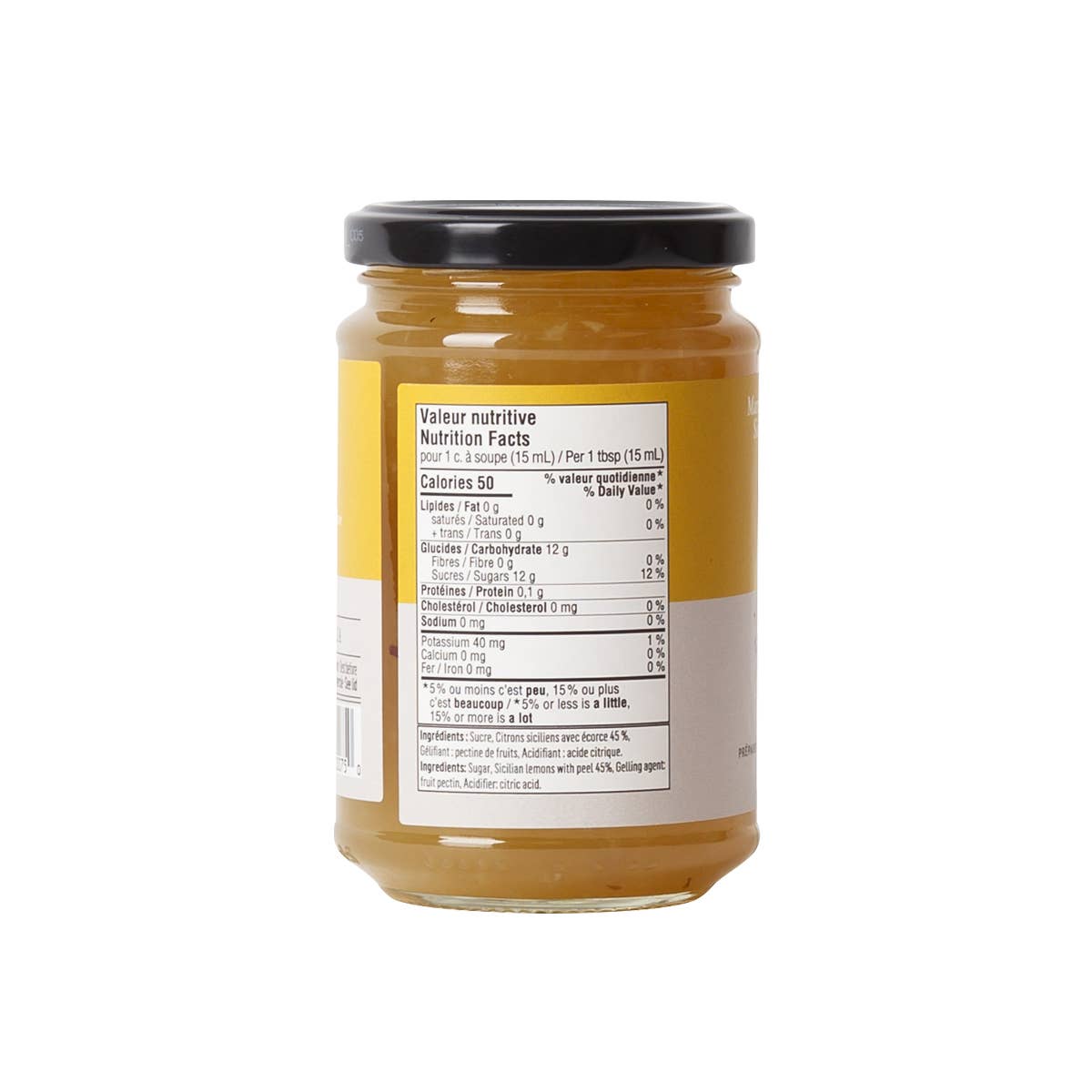 Marmelade de citron sicilien