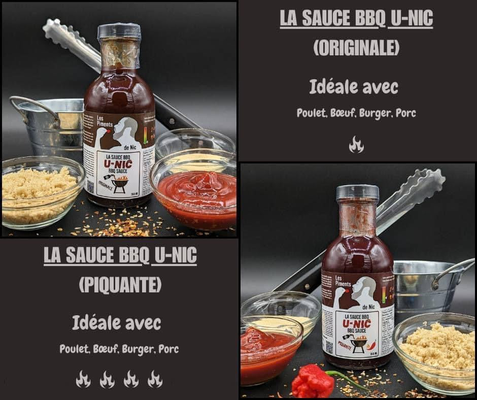 LA SAUCE BBQ U-NIC (PIQUANTE)