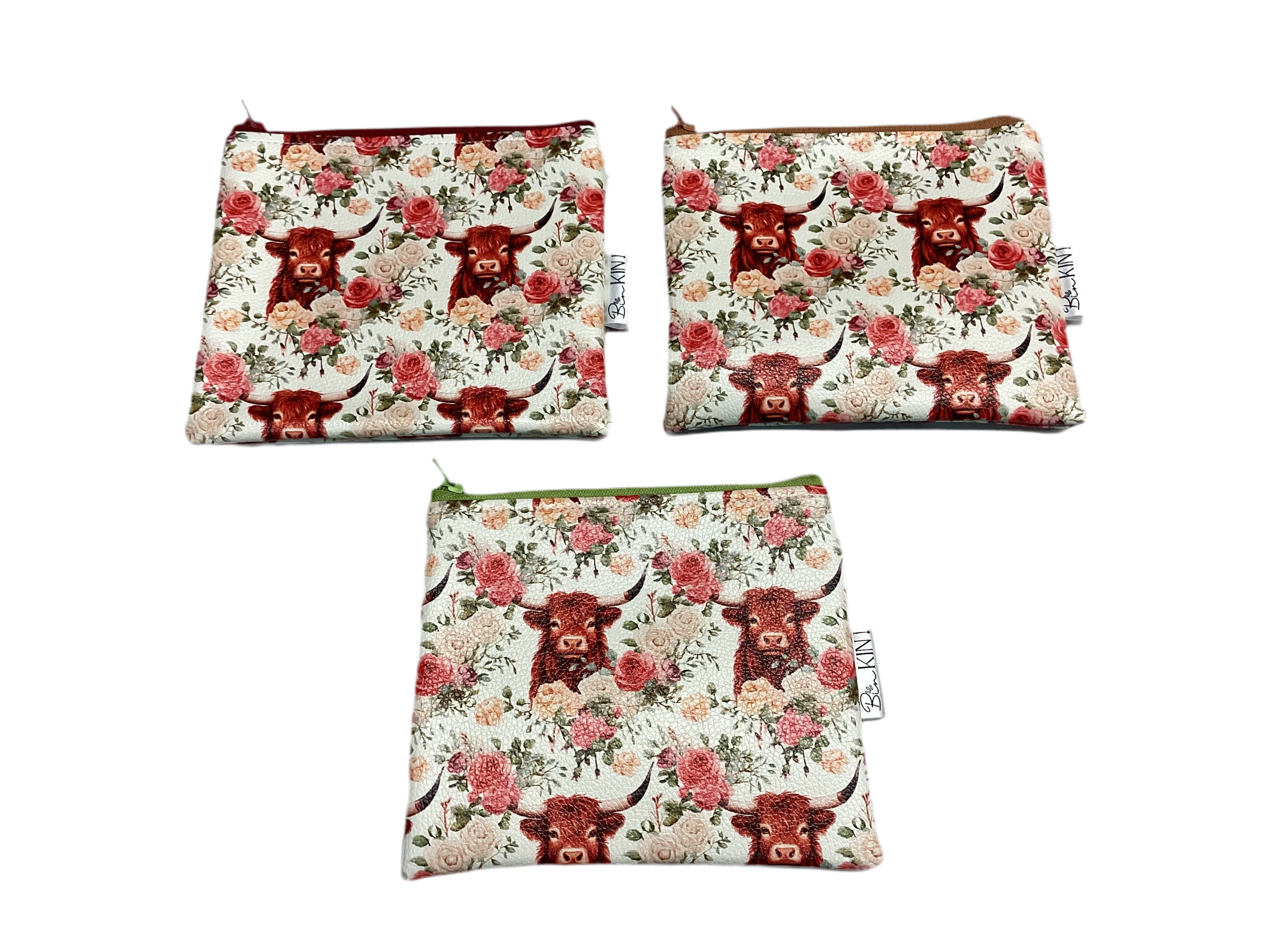 Pochette porte-monnaie carré au choix