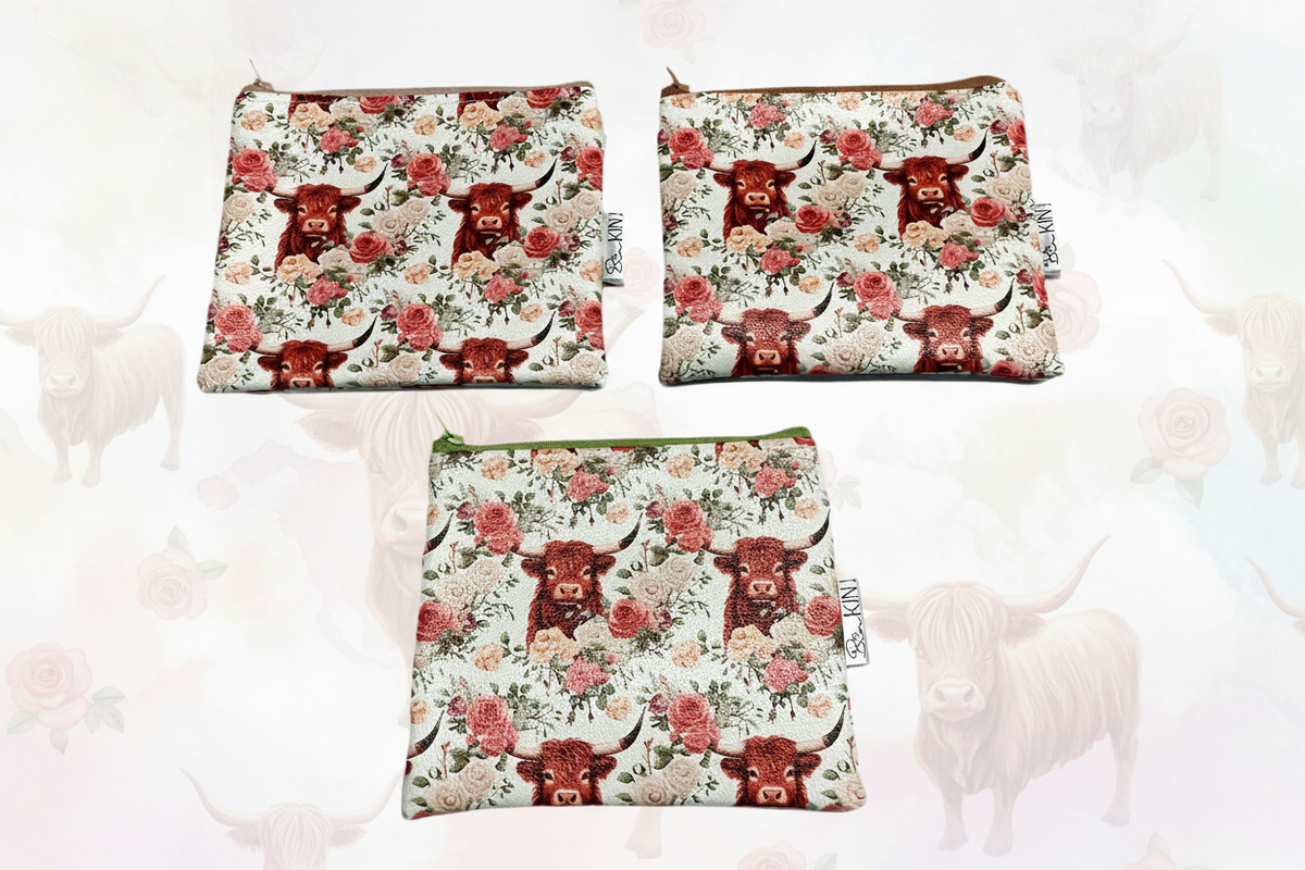 Pochette porte-monnaie carré au choix