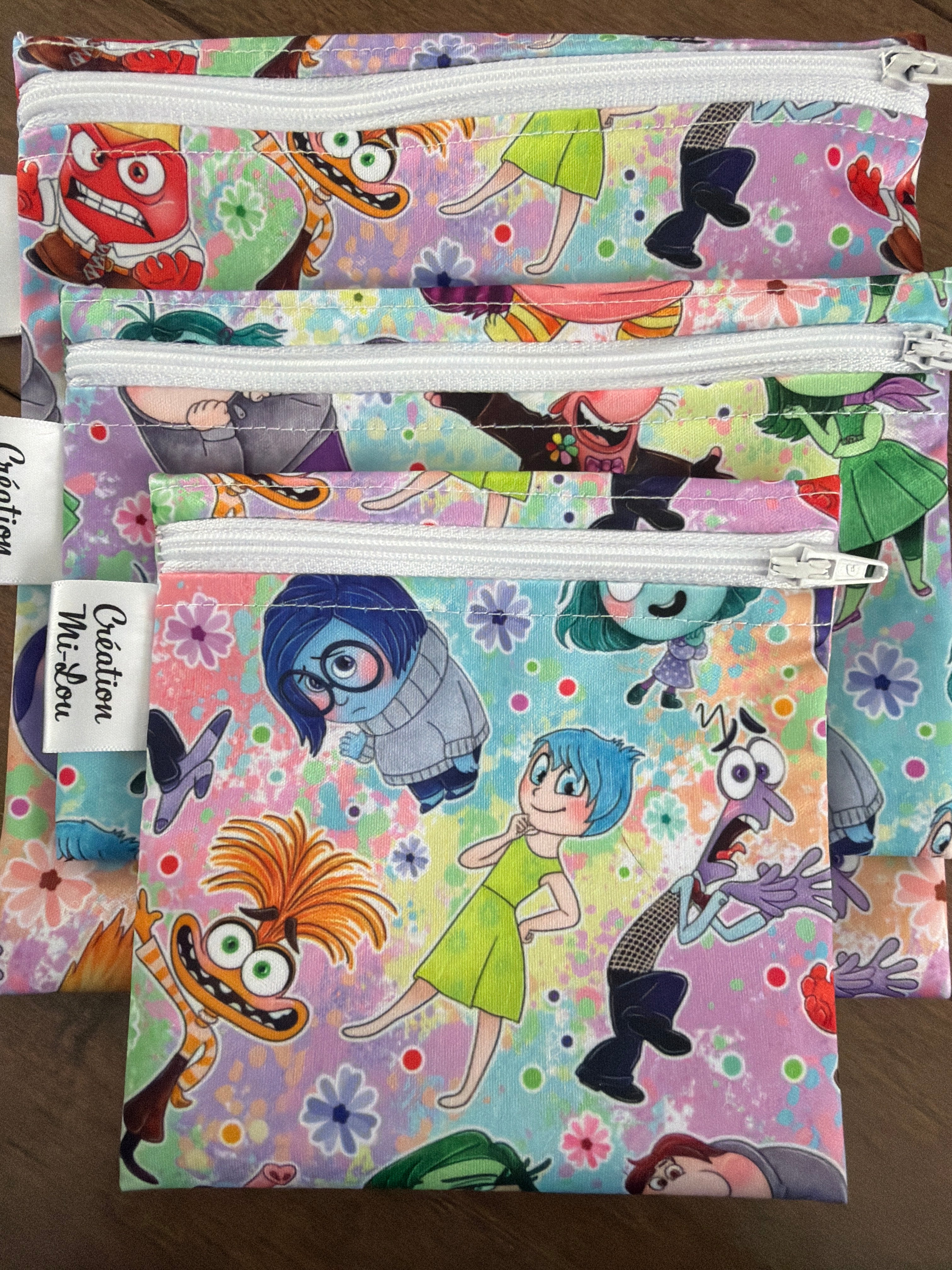 Sac à collation film émotions