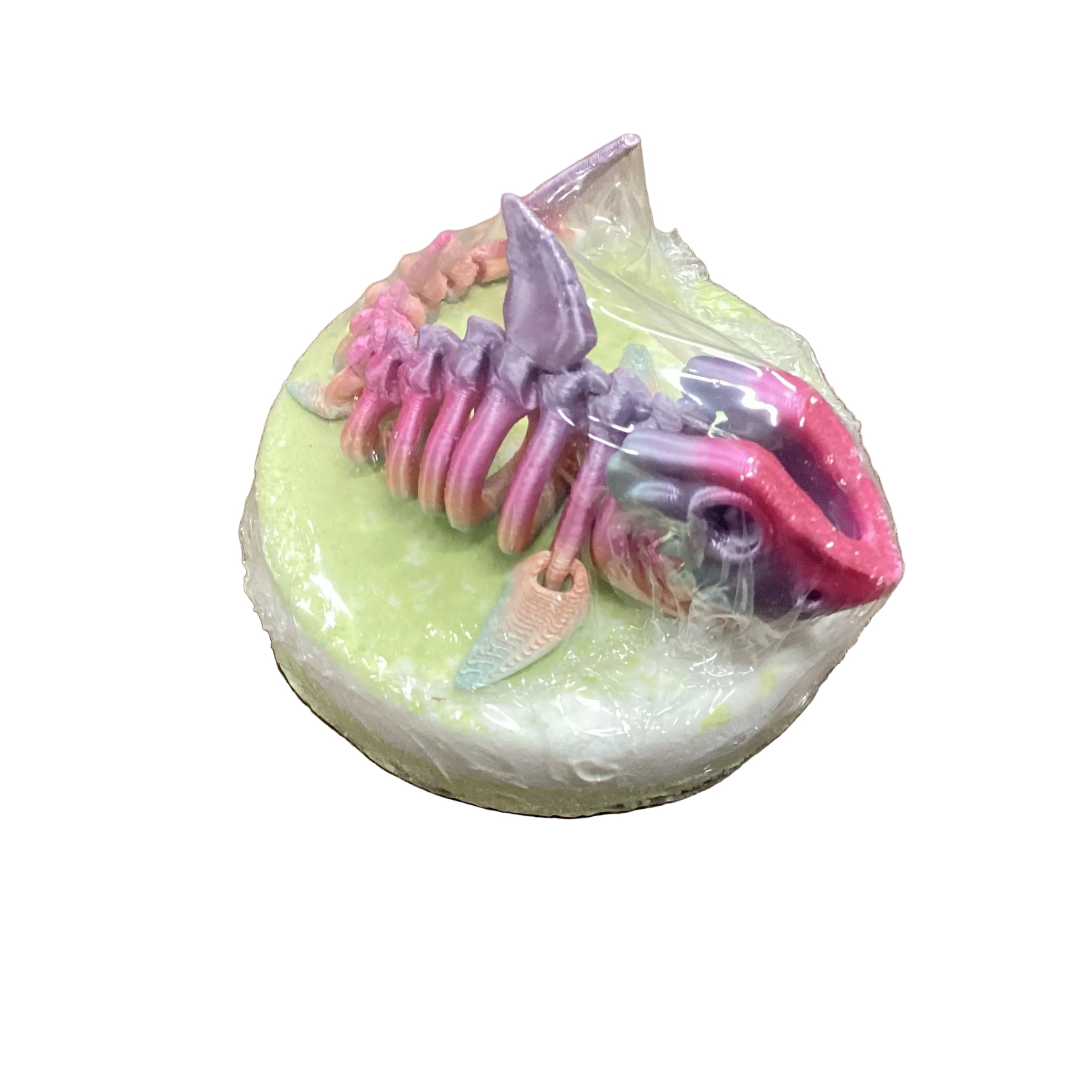 Bombe de bain avec jouet requin articulé