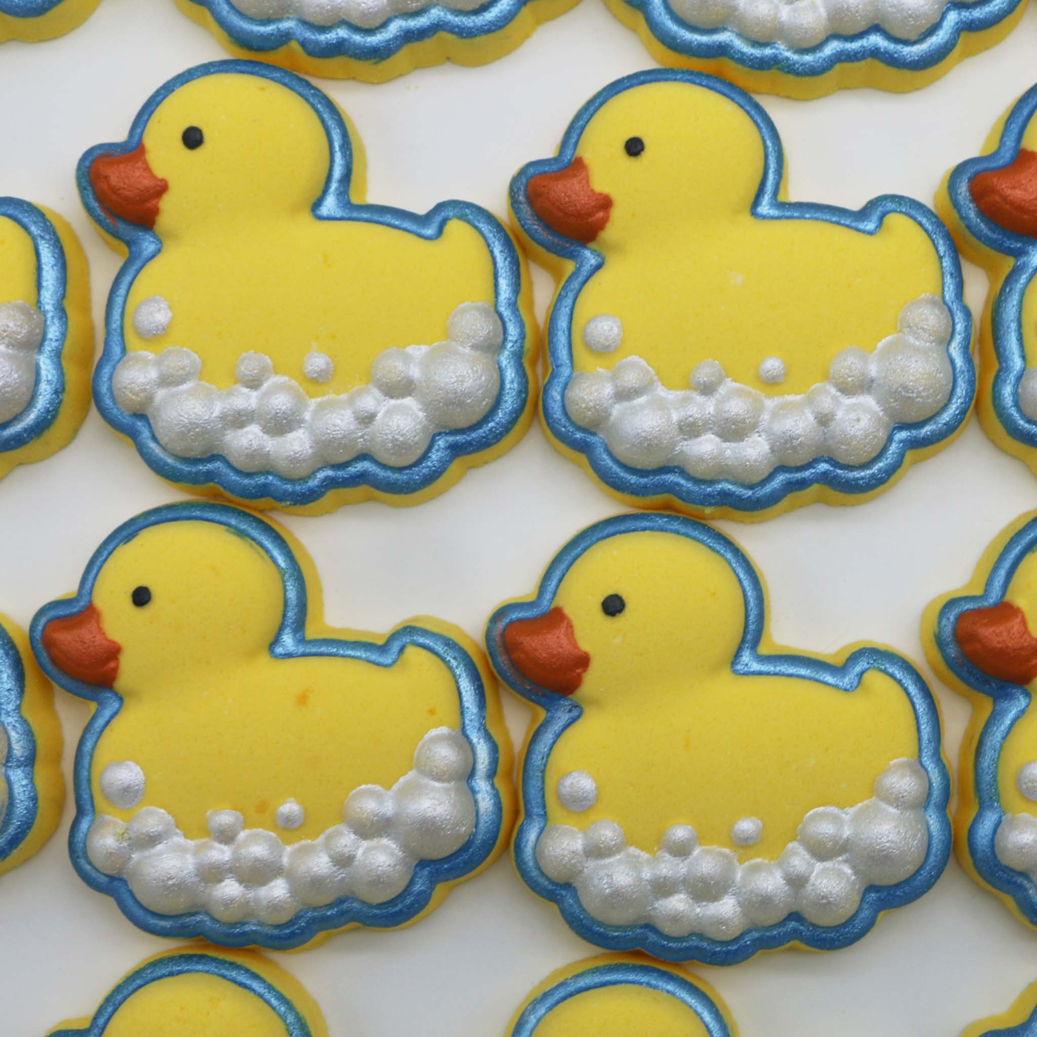 Bombe de bain canard en caoutchouc