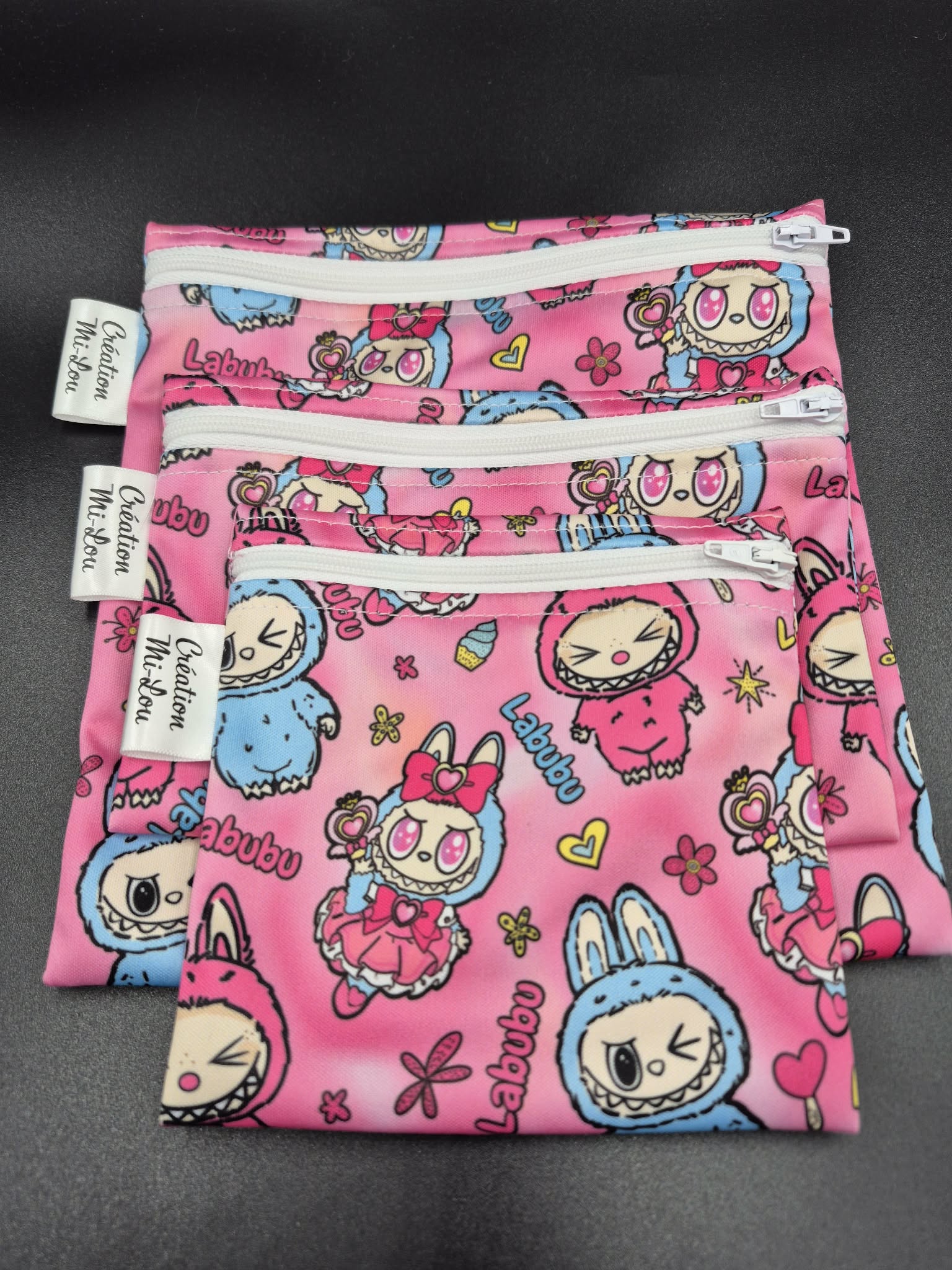 Sac à collation monstre poilu