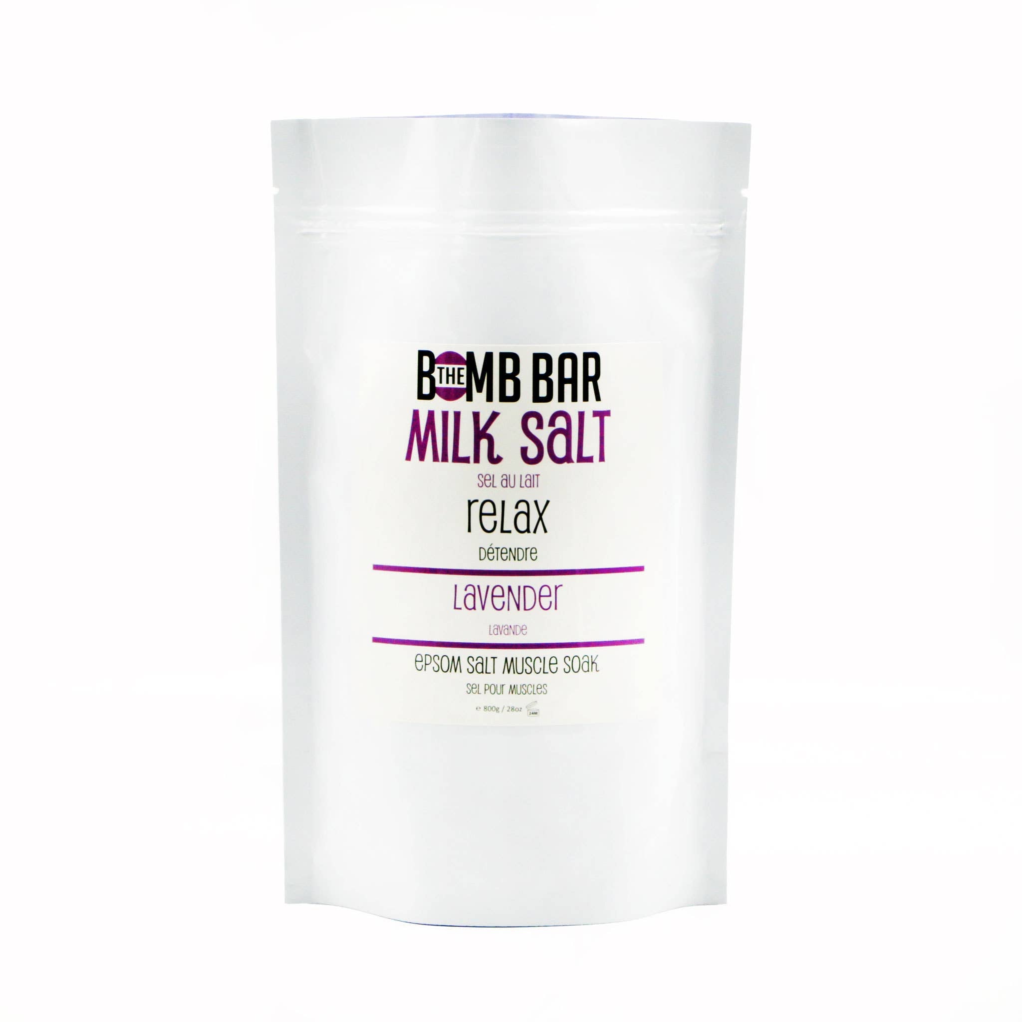 Bain - Sel de lait: Myrtille / blueberries & cream 100g