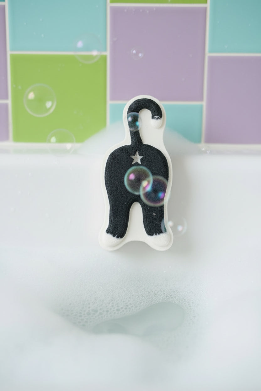 Bombe de bain fesses de chat