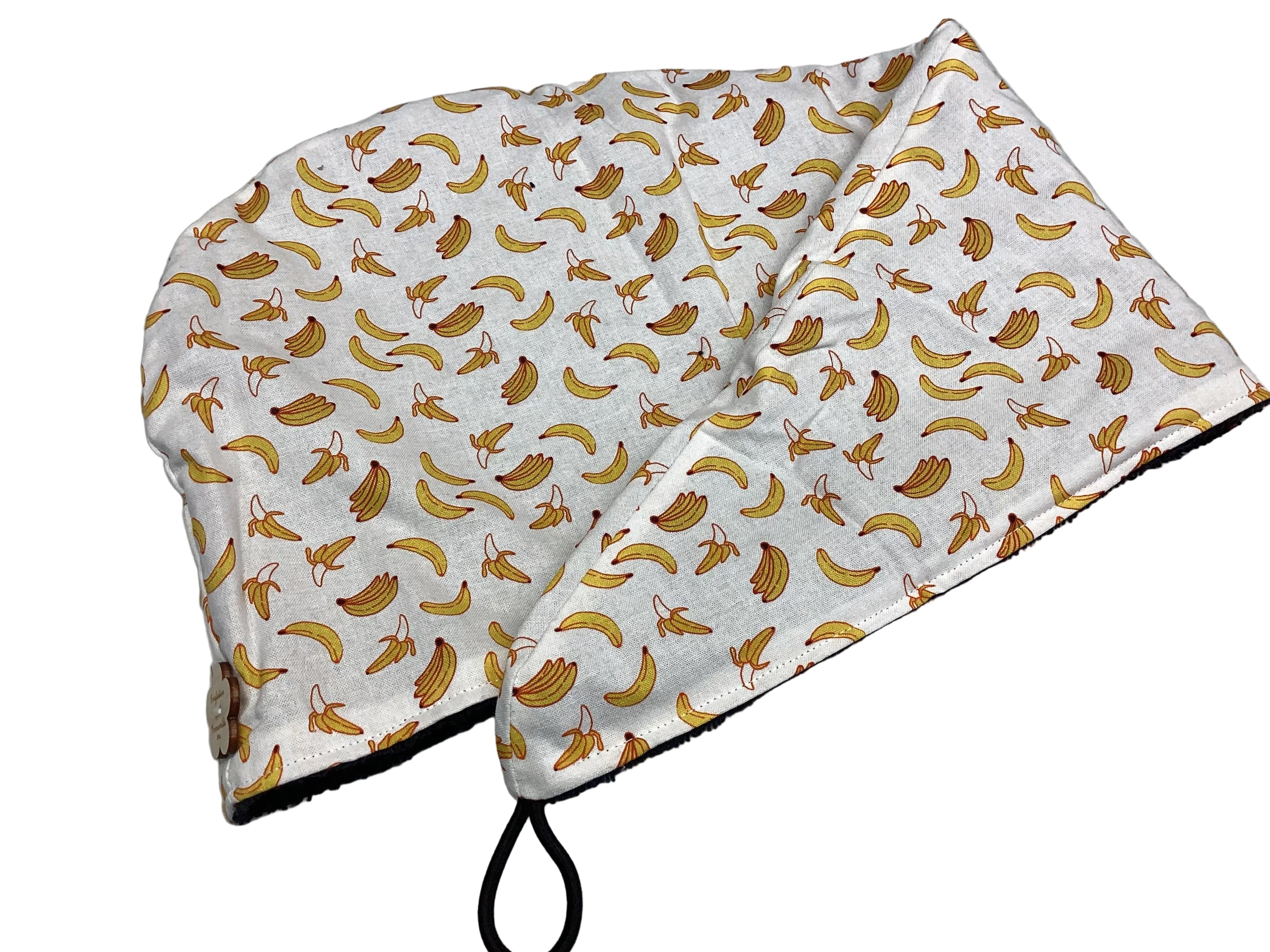Serviette à cheveux banane