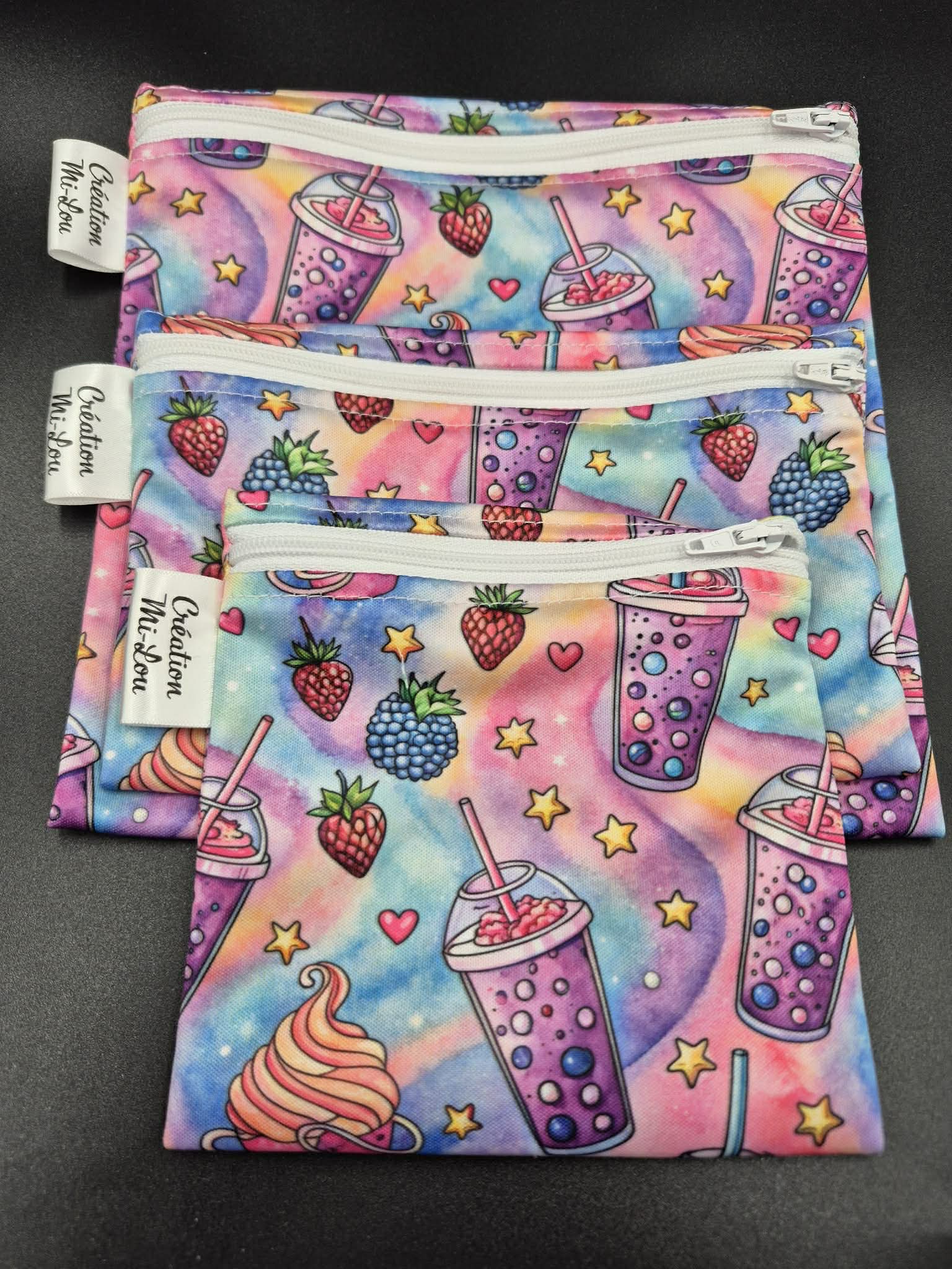 Sac à collation bubble tea
