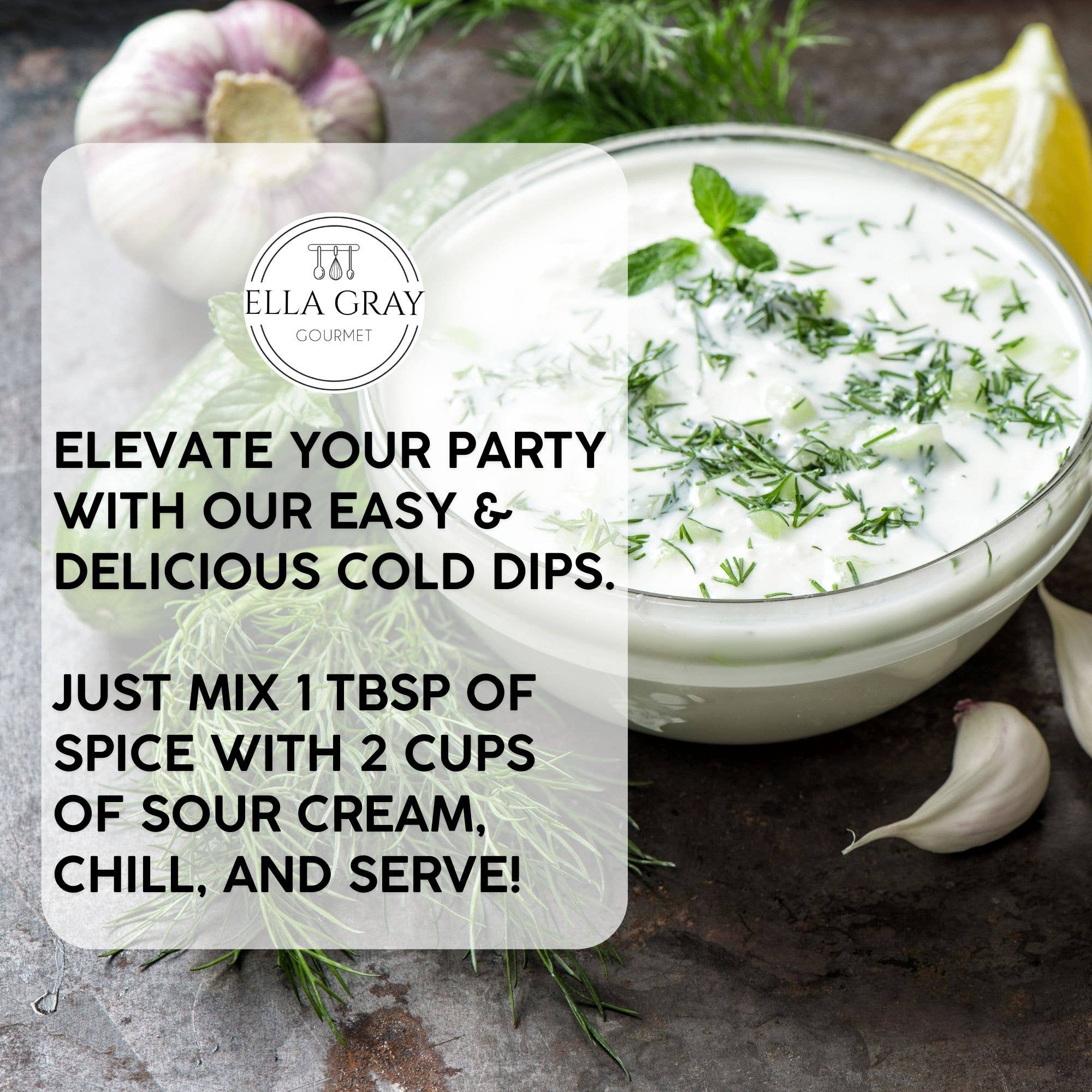 Trempette froide - Citron Aneth