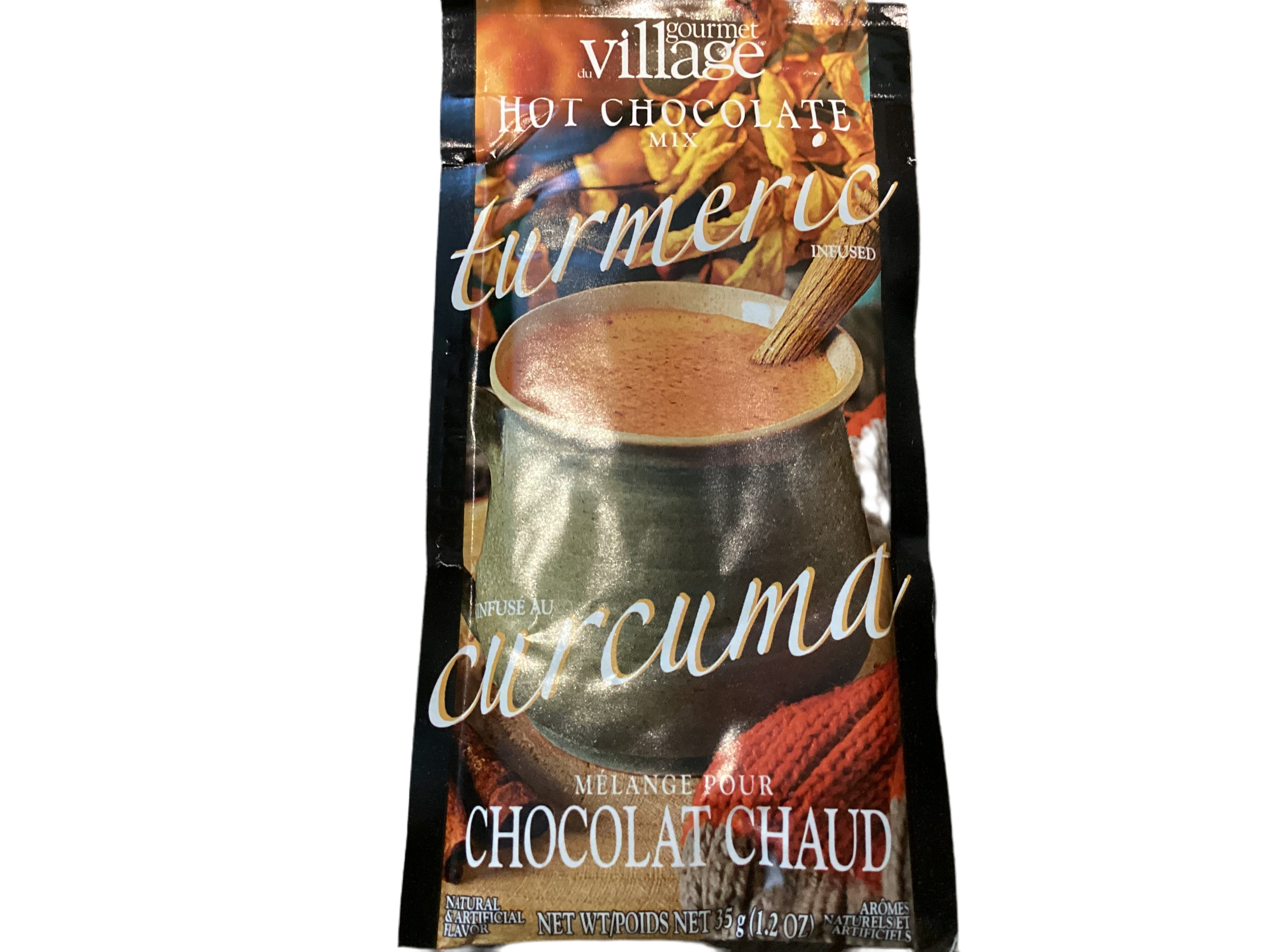 Chocolat chaud curcuma