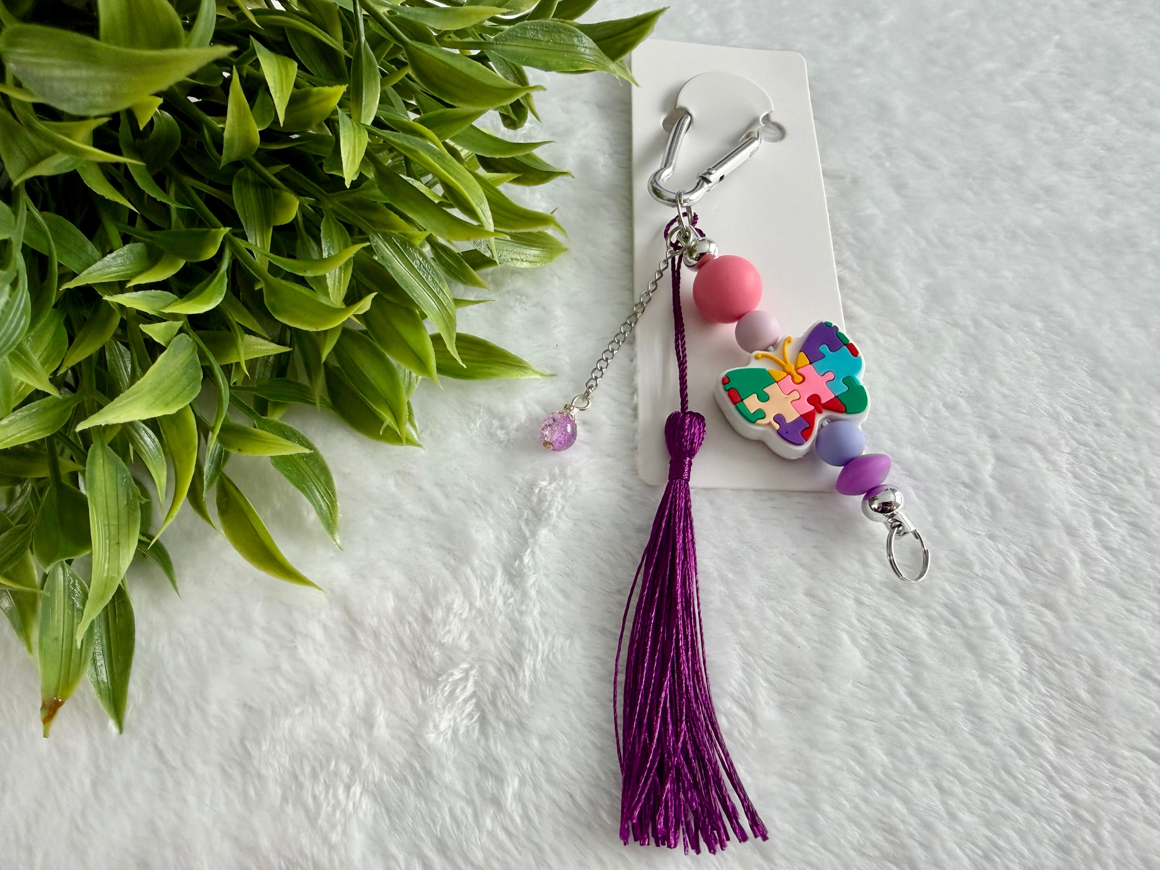 Porte-clés / décoration papillon