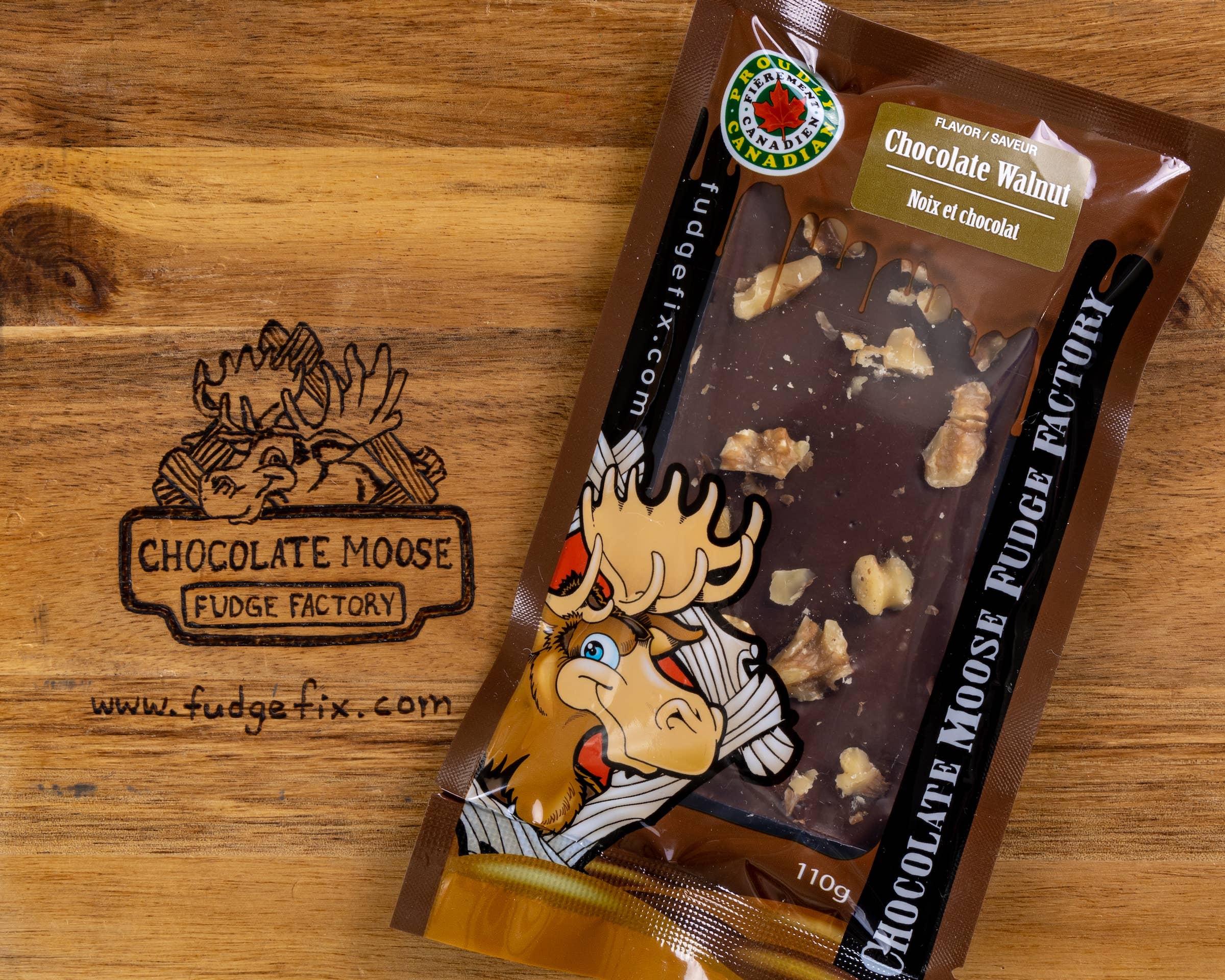 Fudge - Chocolat et noix 110g