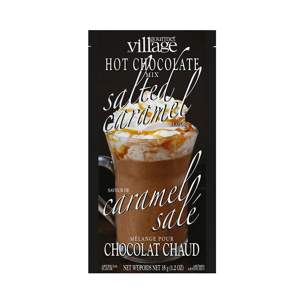 Chocolat chaud caramel salé