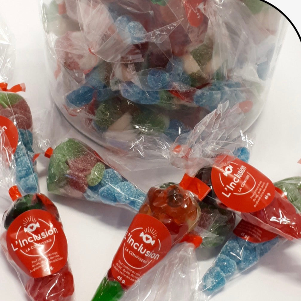 Cône de bonbons