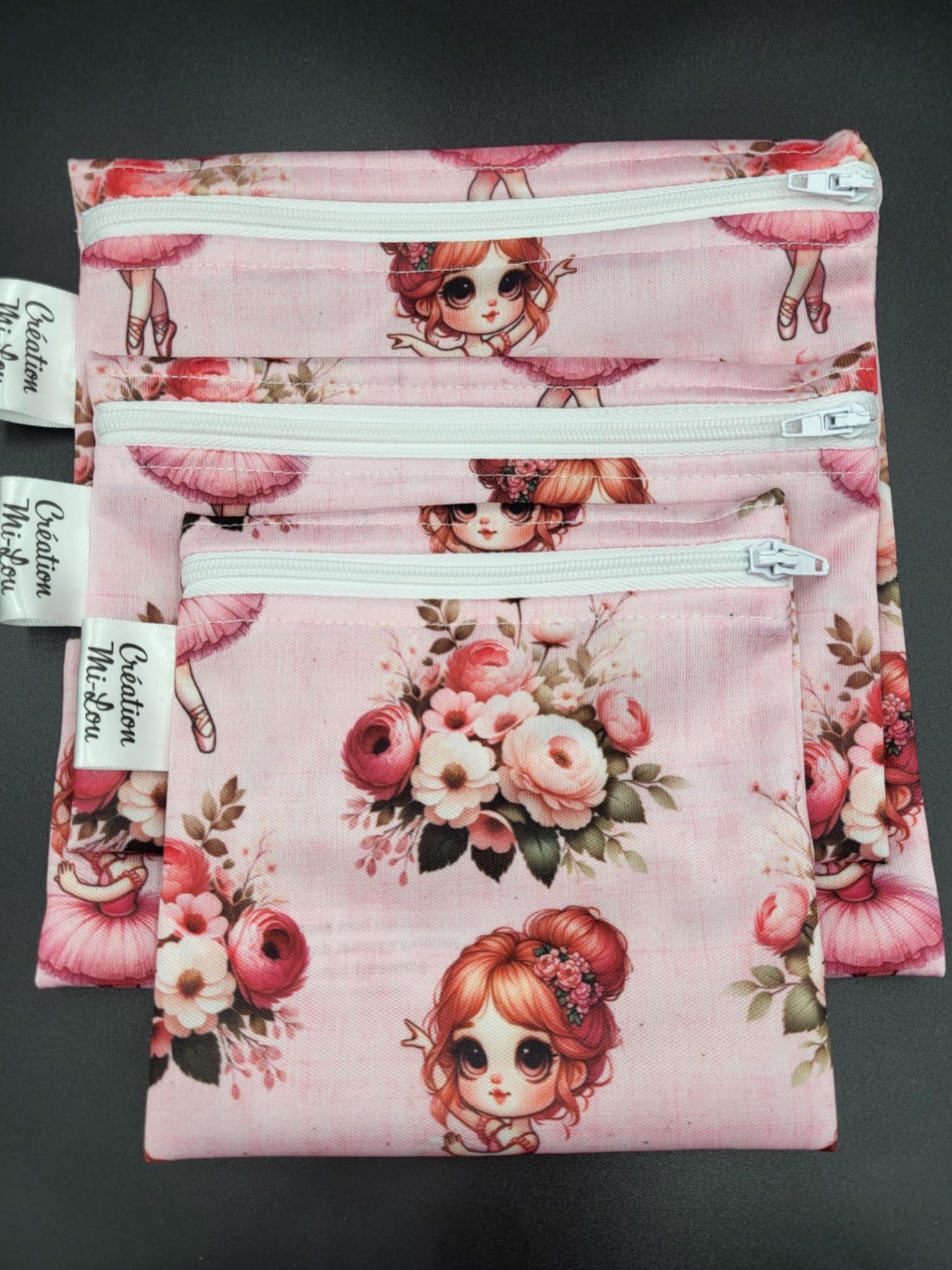 Sac à collation poupée ballerine