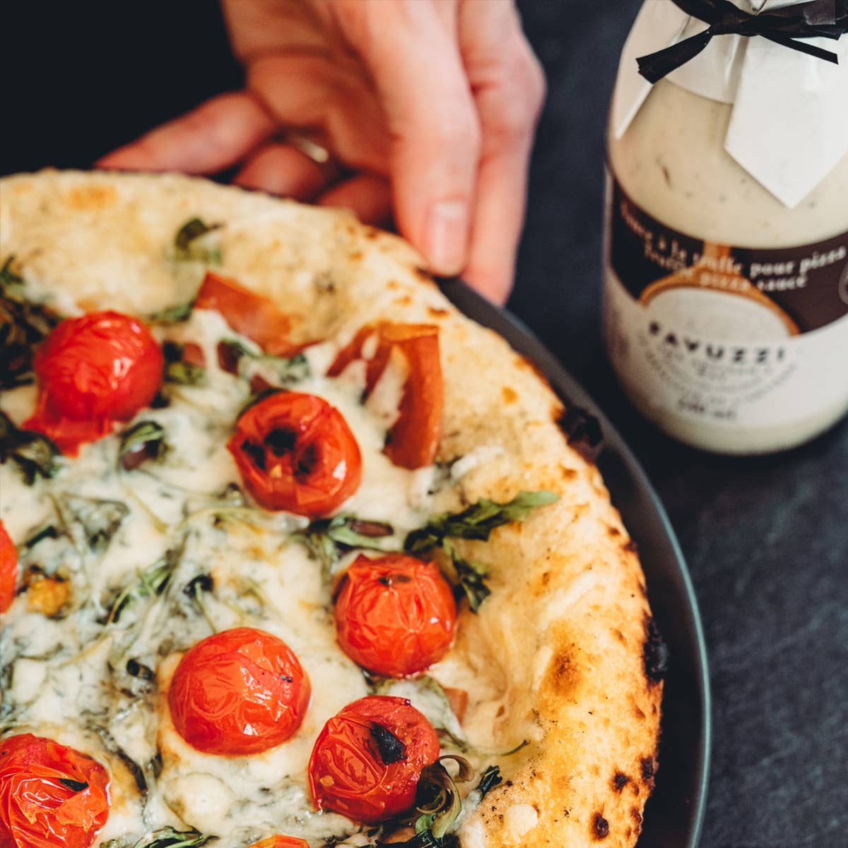 Sauce à pizza aux truffes