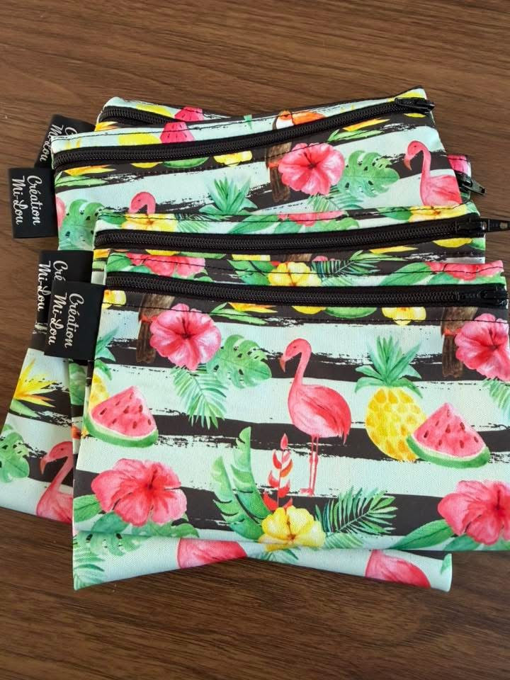 Sac à collation tropical