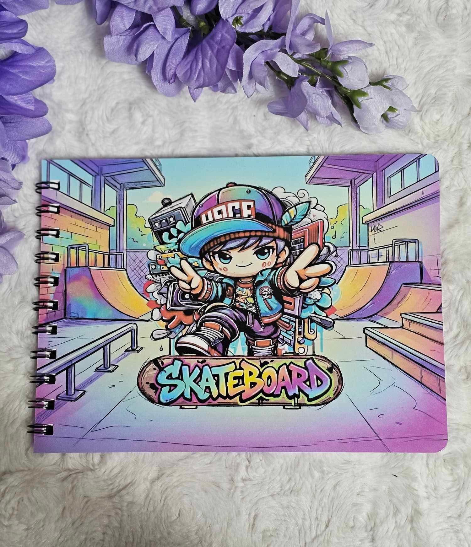 Livre de dessin skate