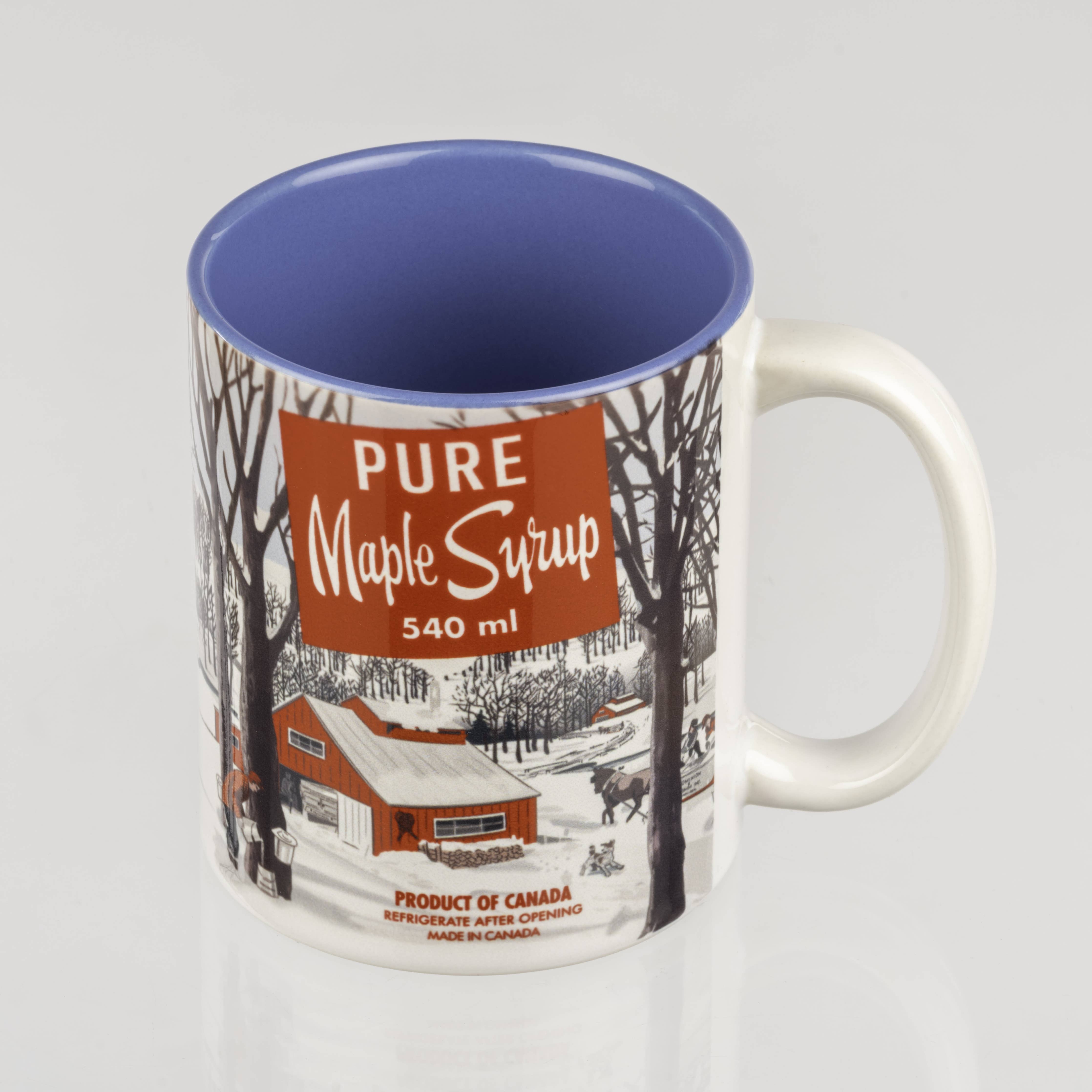 Mug en céramique au sirop d'érable pur