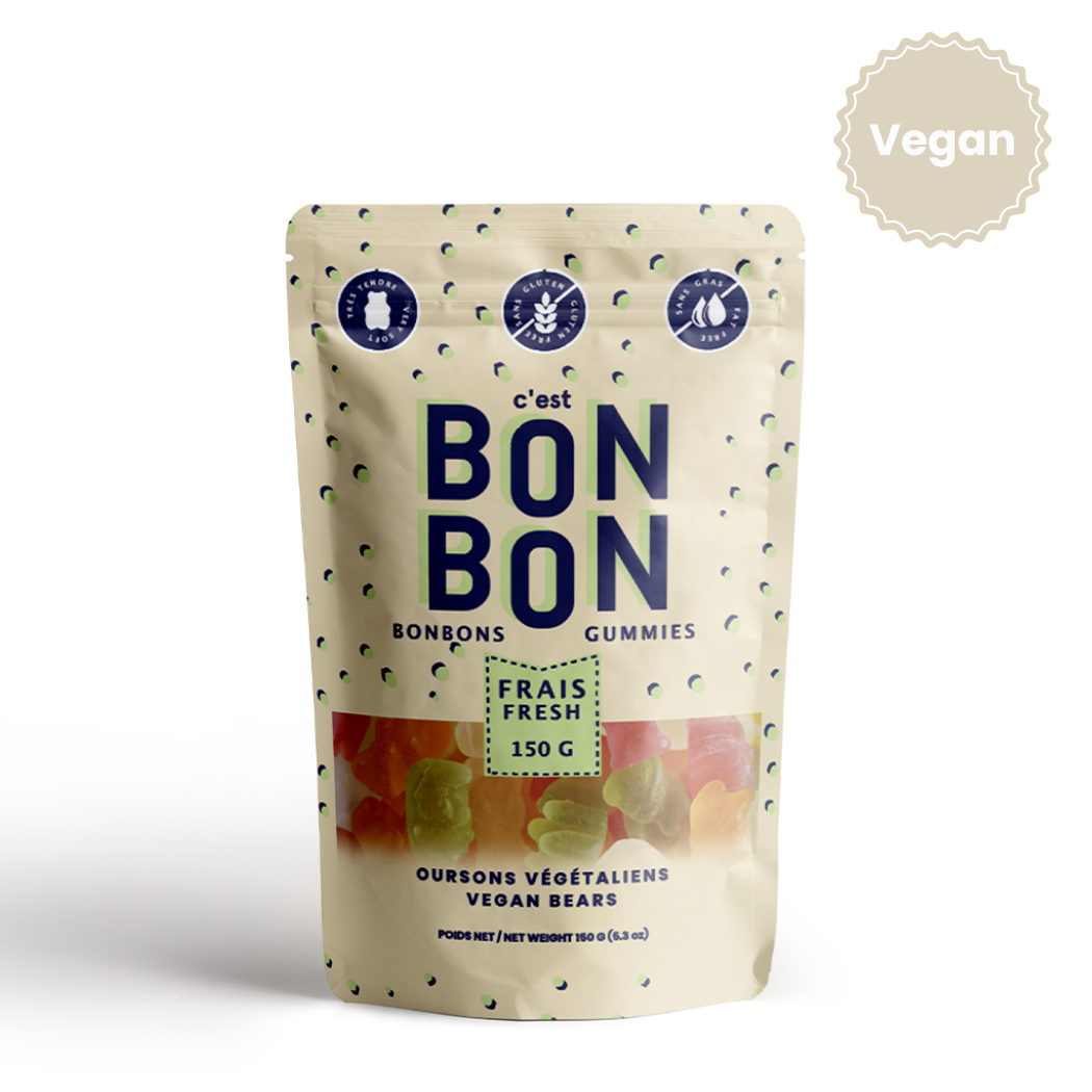 Ours végétaliens - Bonbons gélifiés