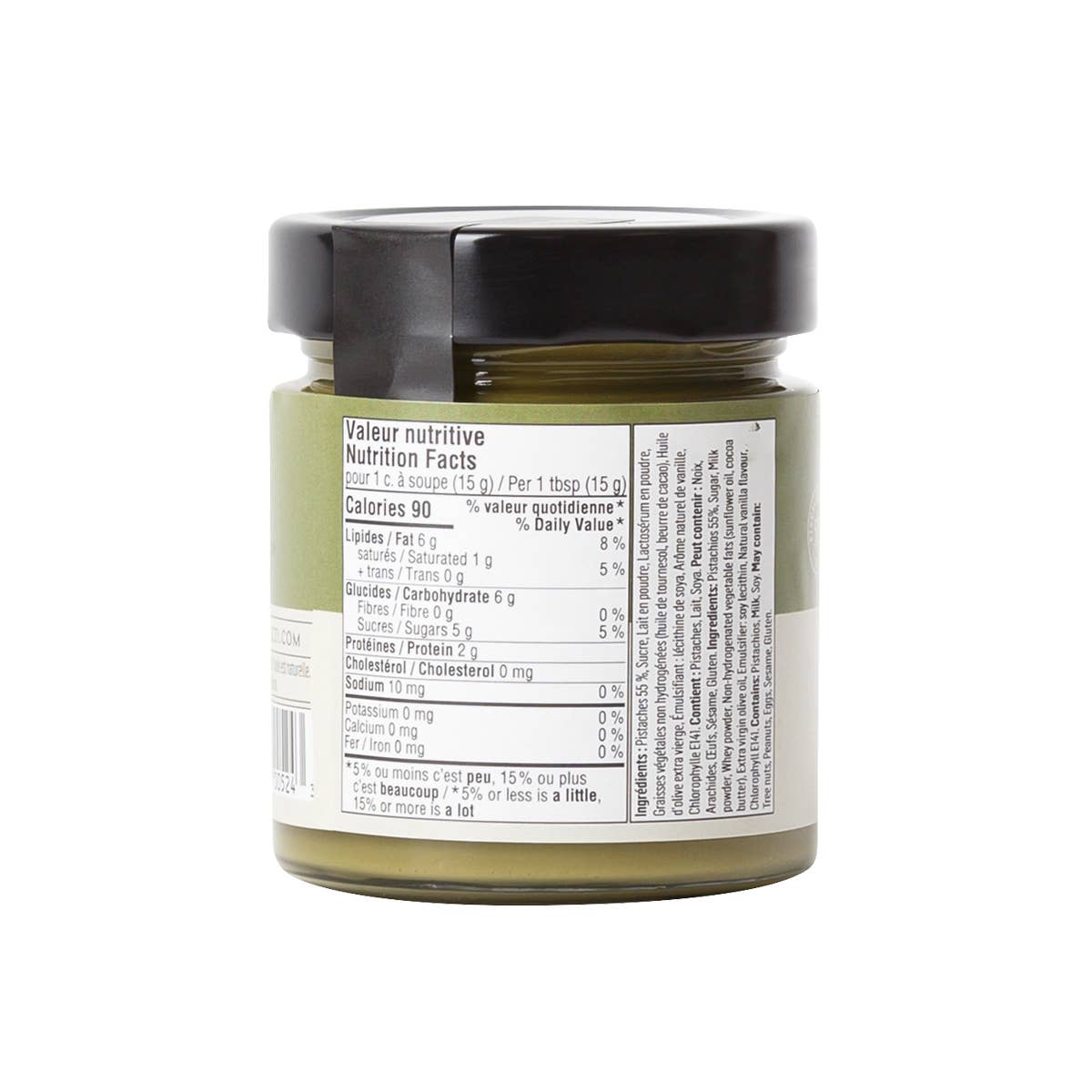 Crème à la pistache