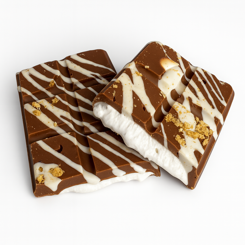 Barre de chocolat S'mores (Barre de chocolat de Dubaï)