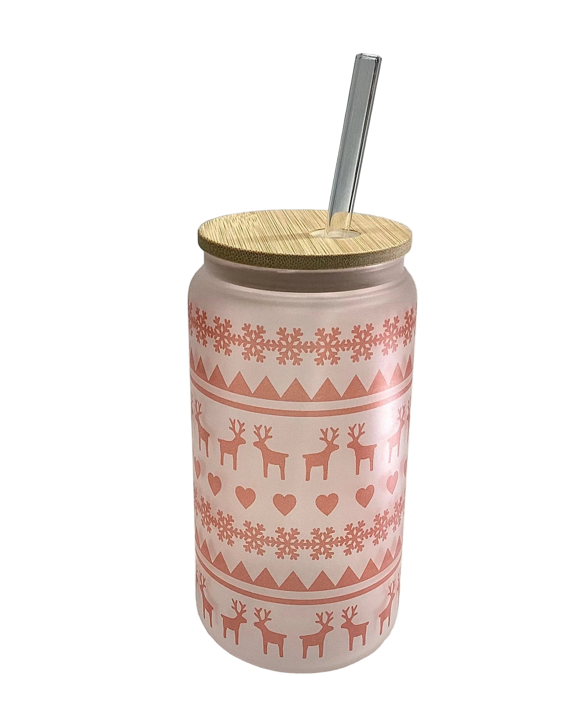 Verre avec couvercle en bois