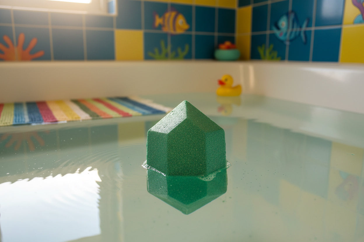 Bombe de bain gemme avec surprise (pierre précieuse)