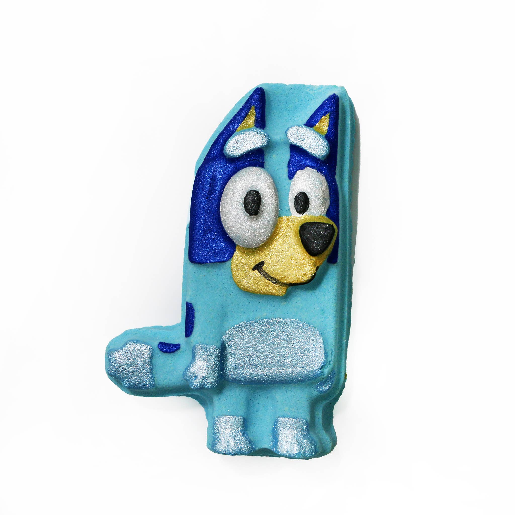 Grosse Bombe de bain chien Bleu
