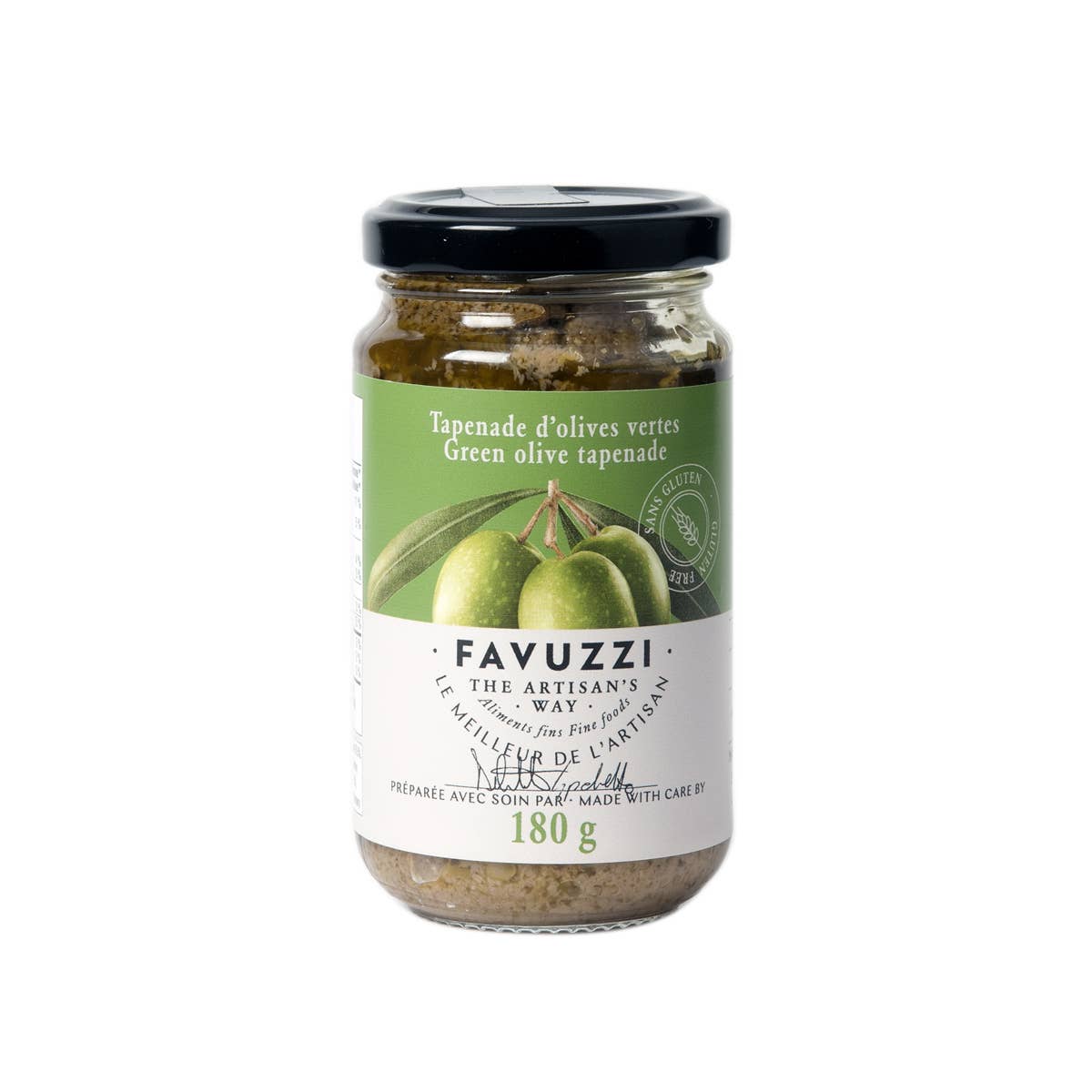 Tapenade d'olives vertes