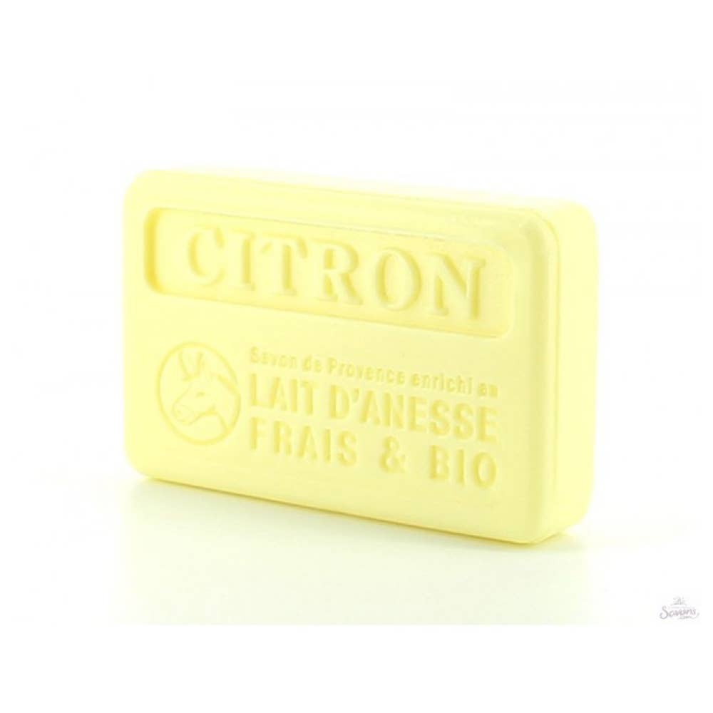Citron - Savon français au lait d'ânesse bio 100g
