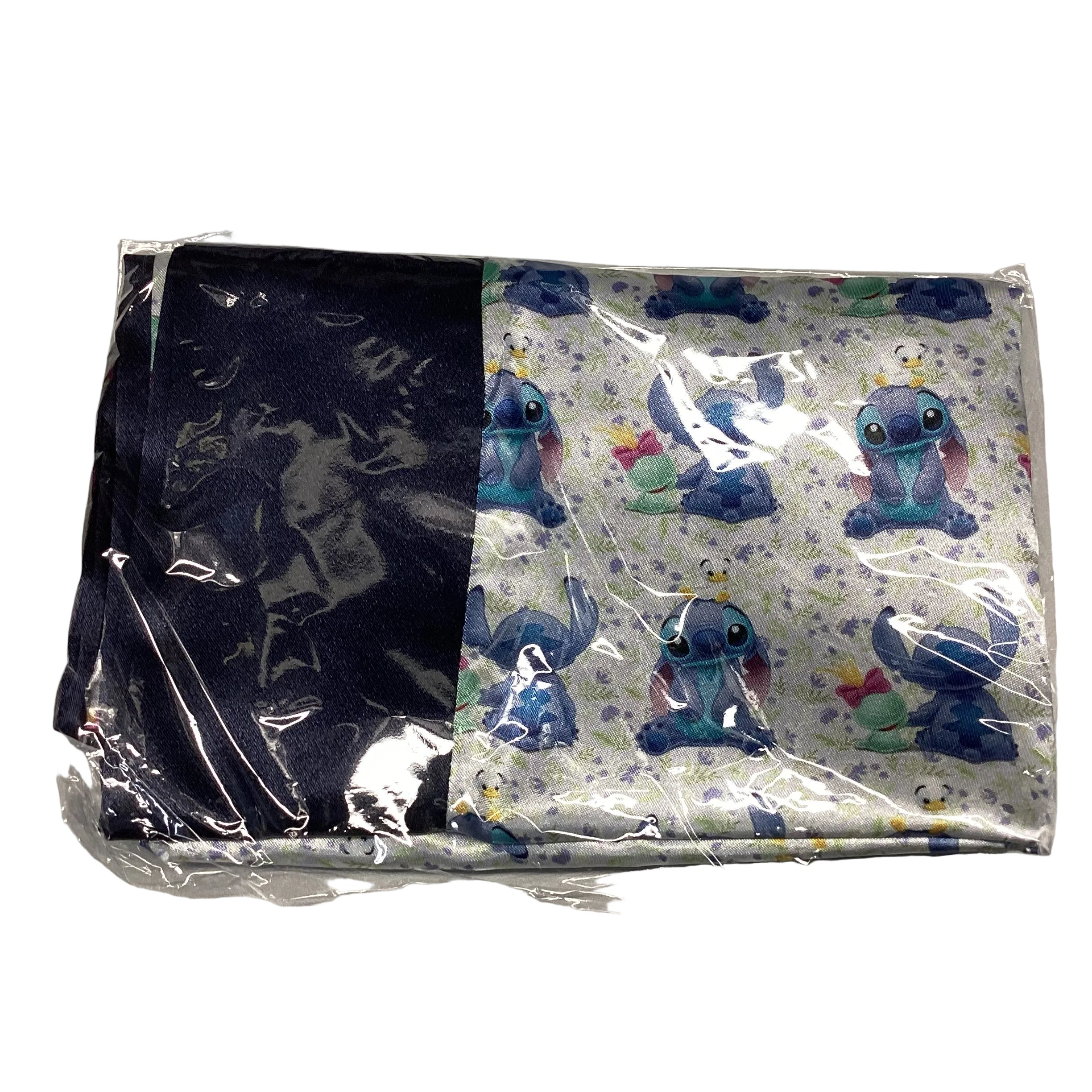 Taie d’oreiller satin petit extraterrestre bleu