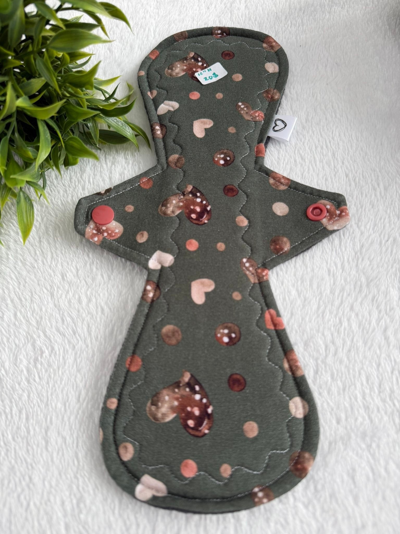Serviette hygiénique lavable 12 pouces heavy