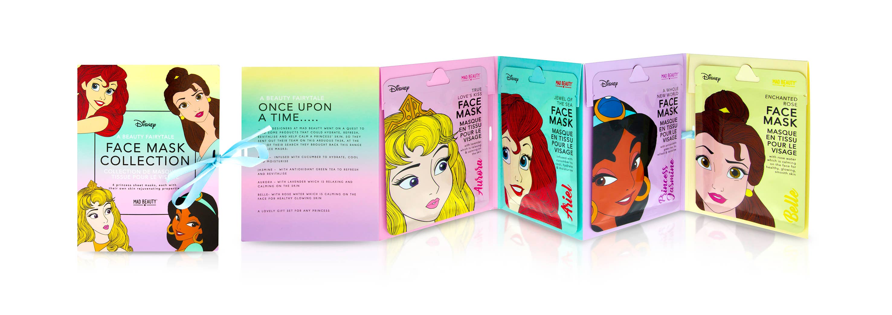 Lot de masques faciaux Mad Beauty Disney Princess