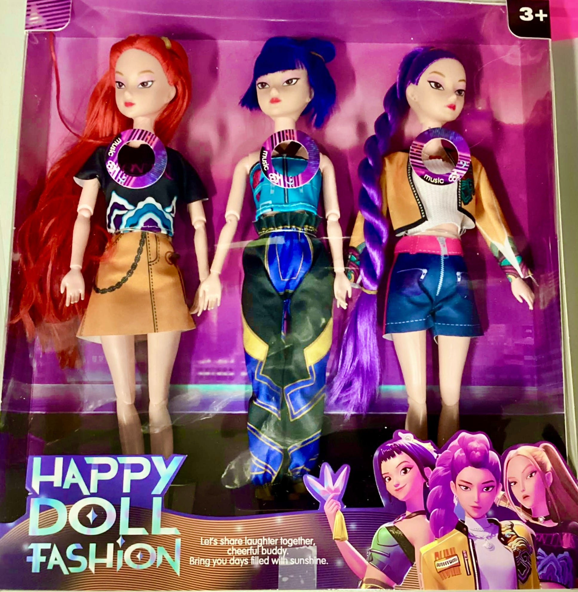 Poupées pop qui chantent