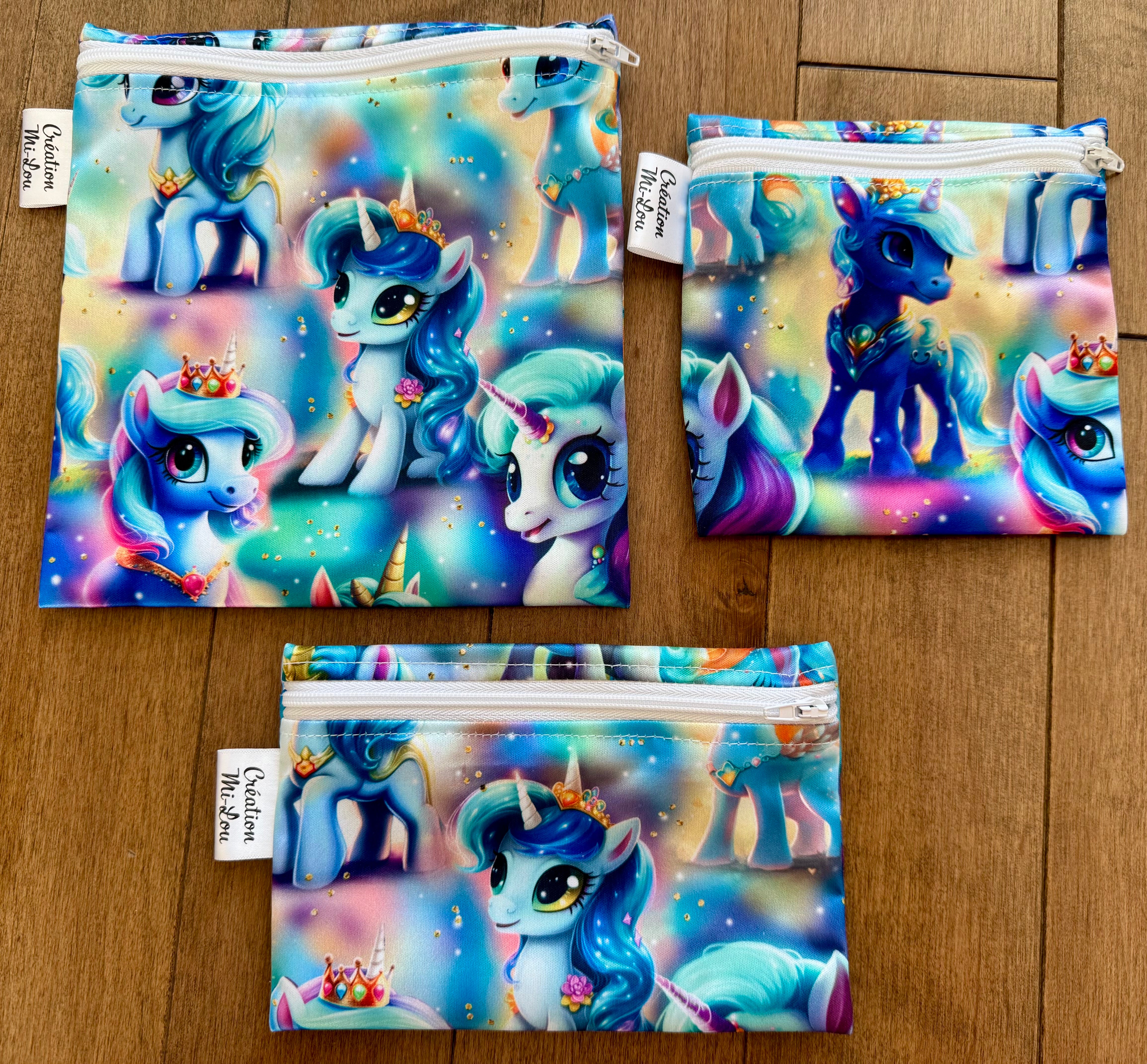 Sac à collation licorne