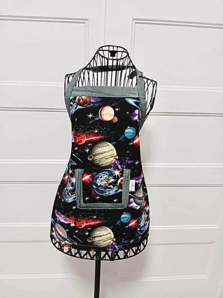 Tablier enfant planète