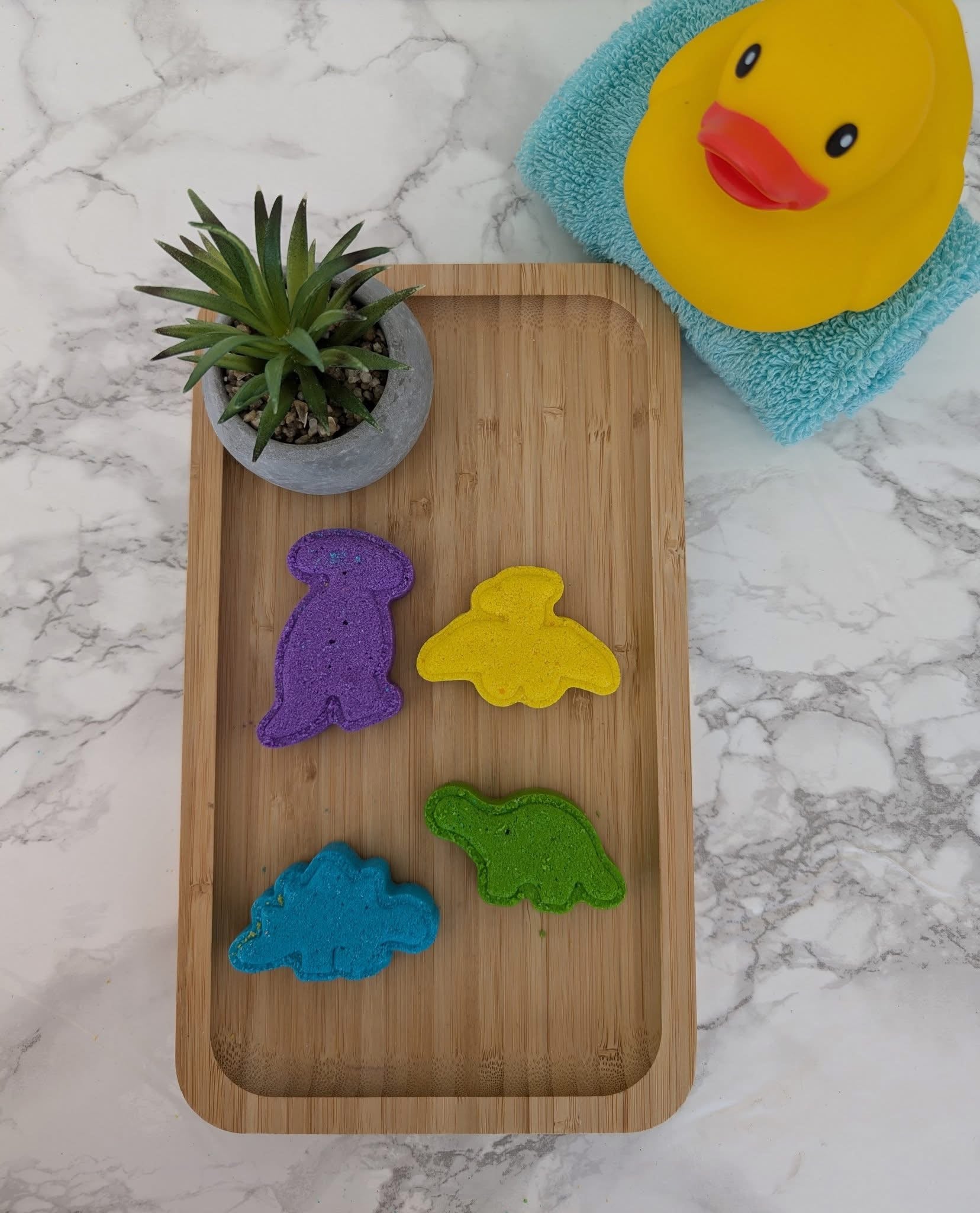 Ensemble de bombes de bain dinosaures