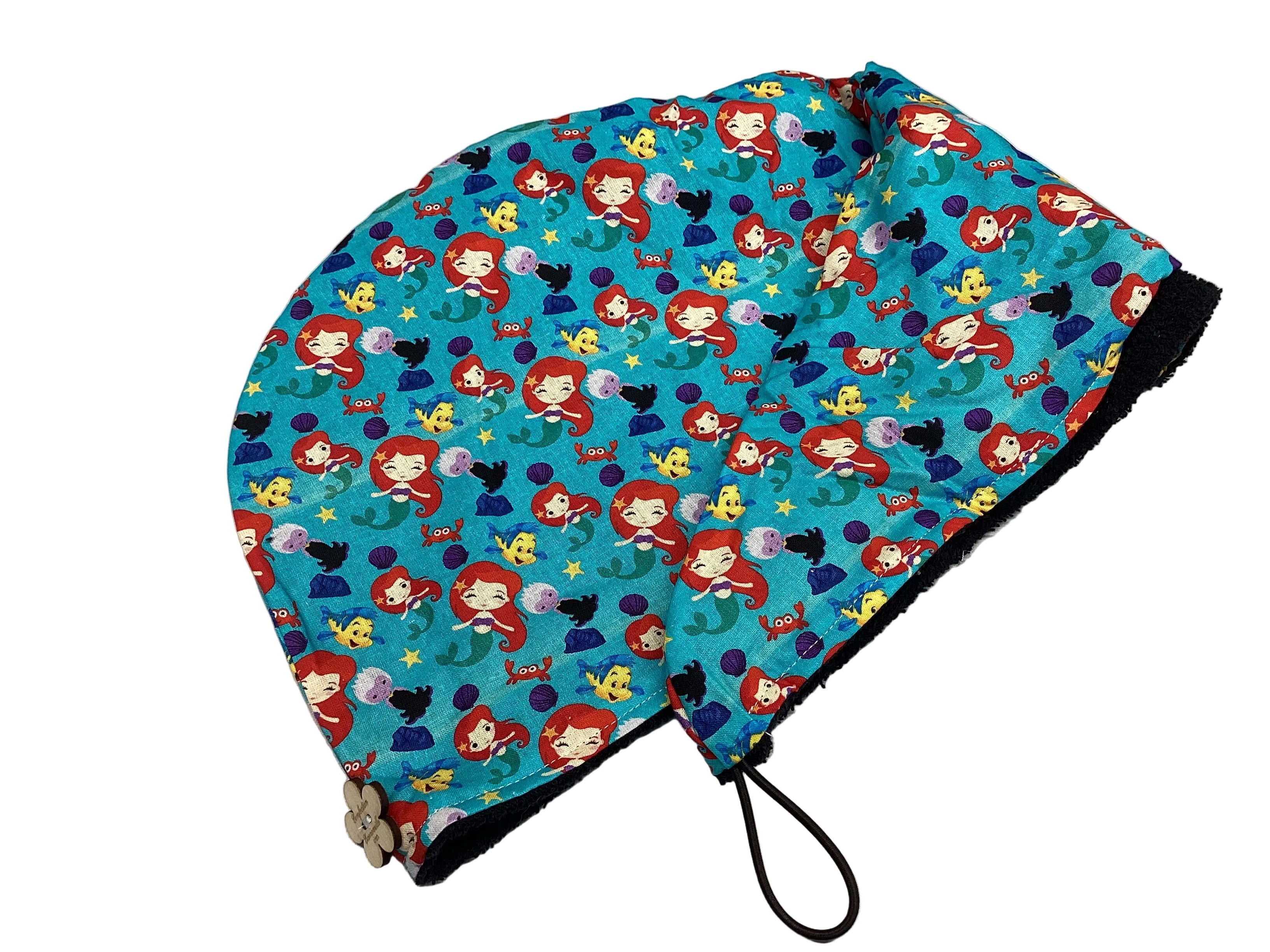 Serviette à cheveux petite sirène